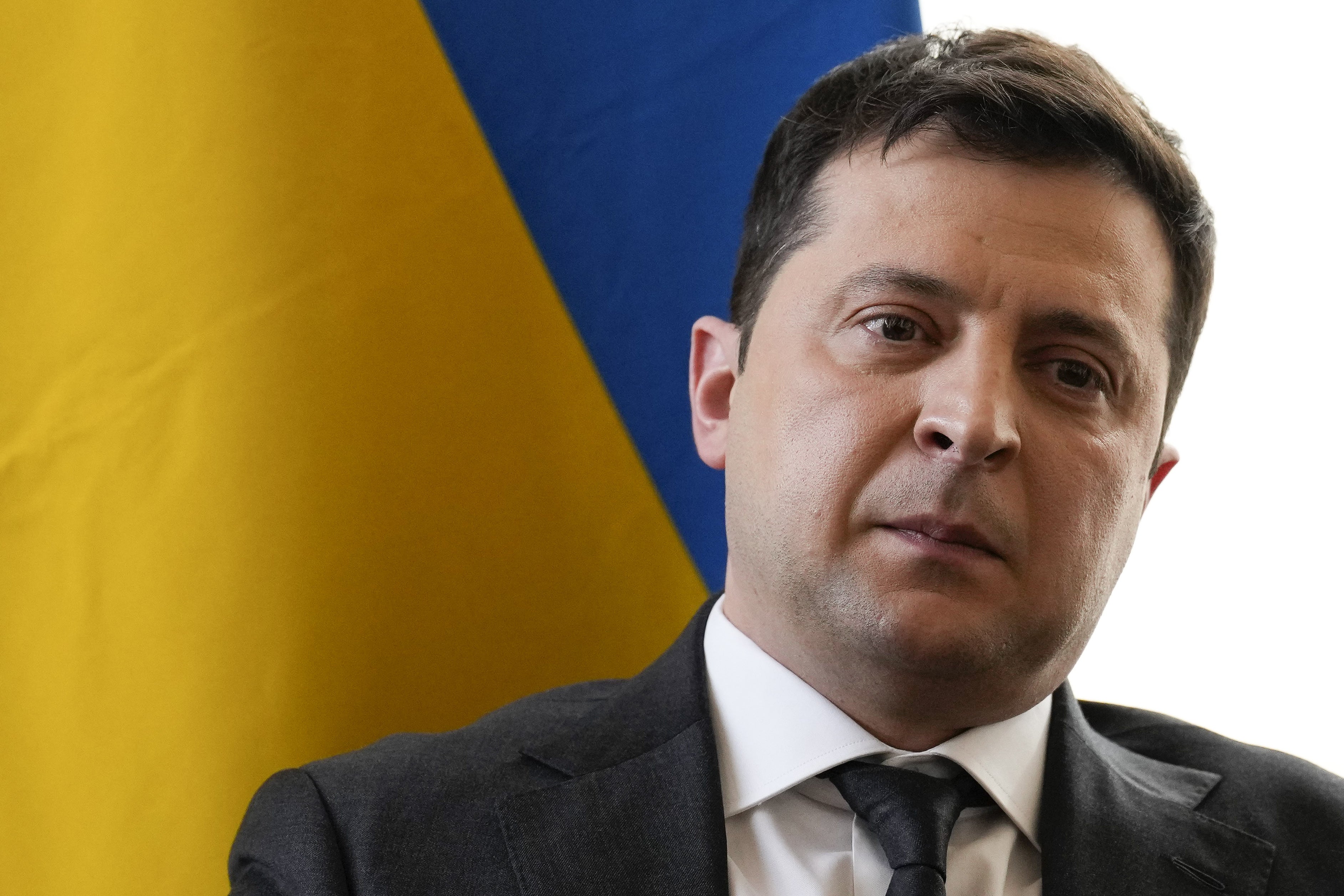 Volodymyr Zelensky (Matt Dunham/PA)