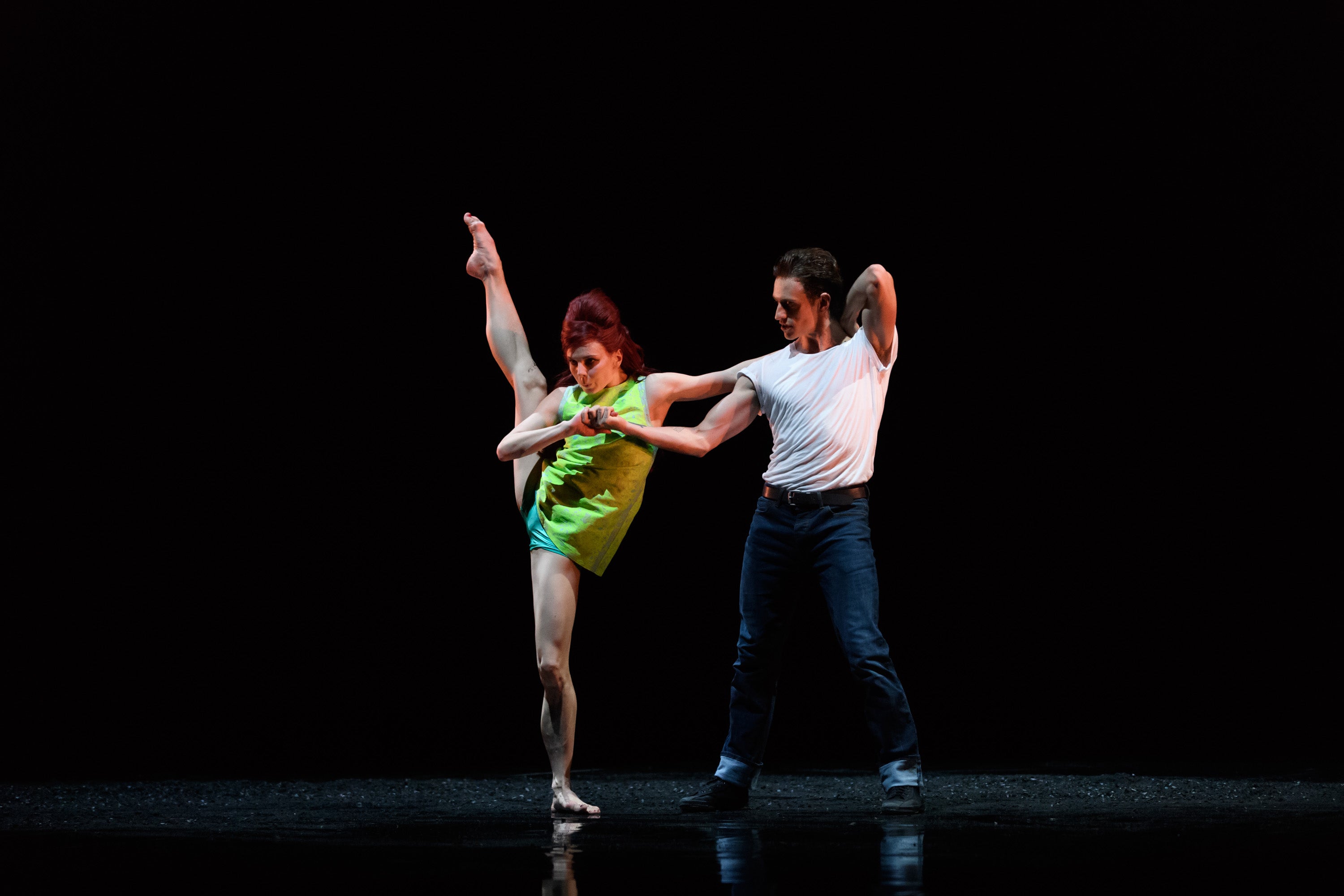 Osipova, who once dated the Ukrainian-born ‘bad boy of ballet’ Sergei Polunin, had explosive onstage chemistry with him in Arthur Pita’s ‘Run Mary Run’ at Sadler’s Wells in 2016