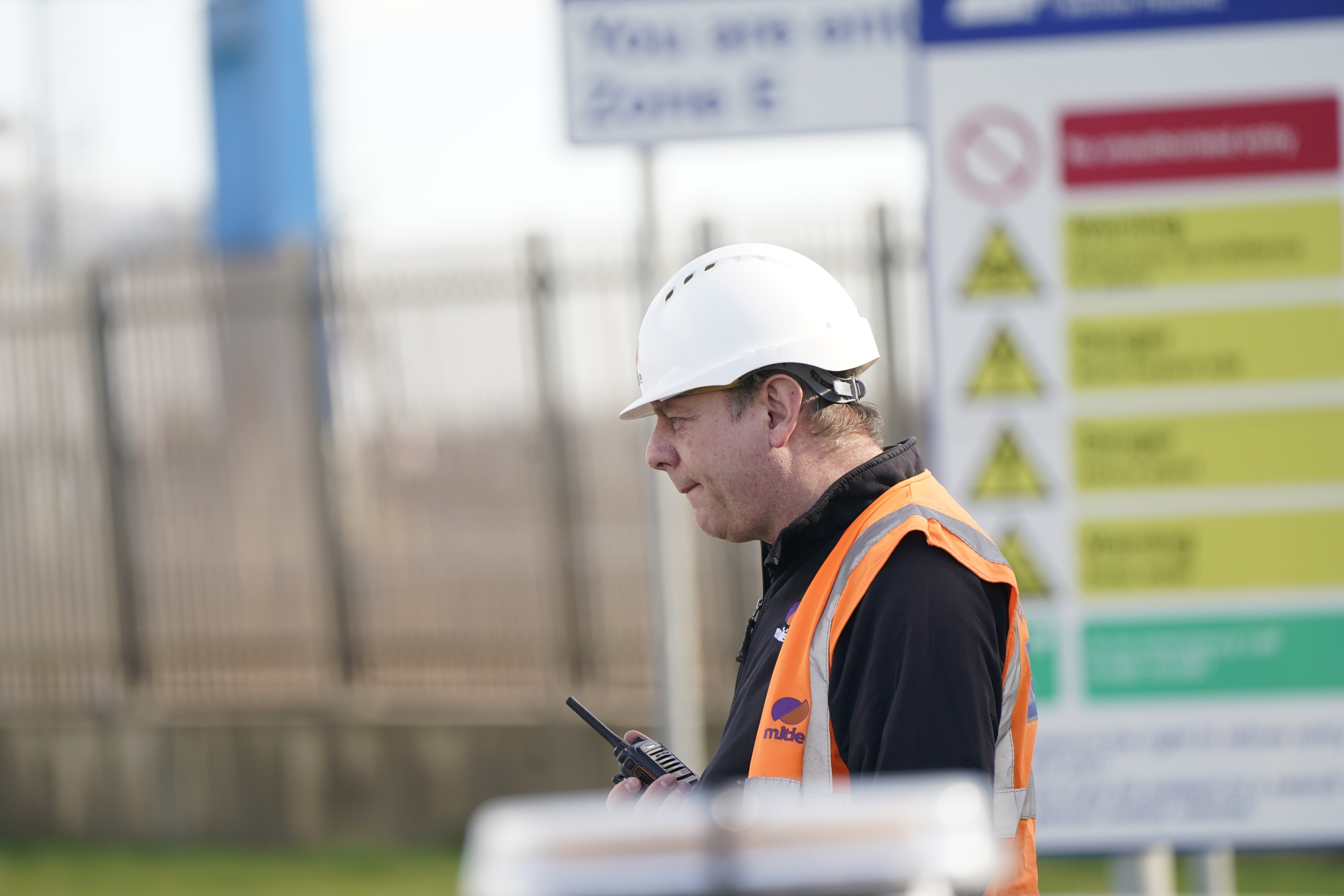 Services were suspended and a series of demonstrations were expected to take place against P&O’s ‘appalling’ decision to sack 800 seafarers (Danny Lawson/PA)