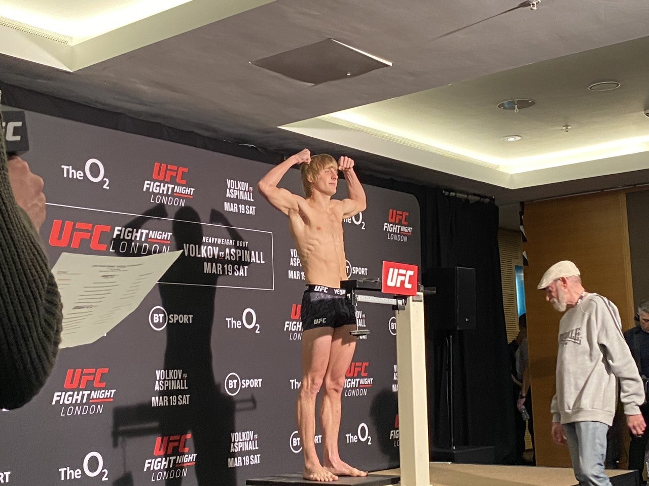 Paddy Pimblett makes weight ahead of UFC London