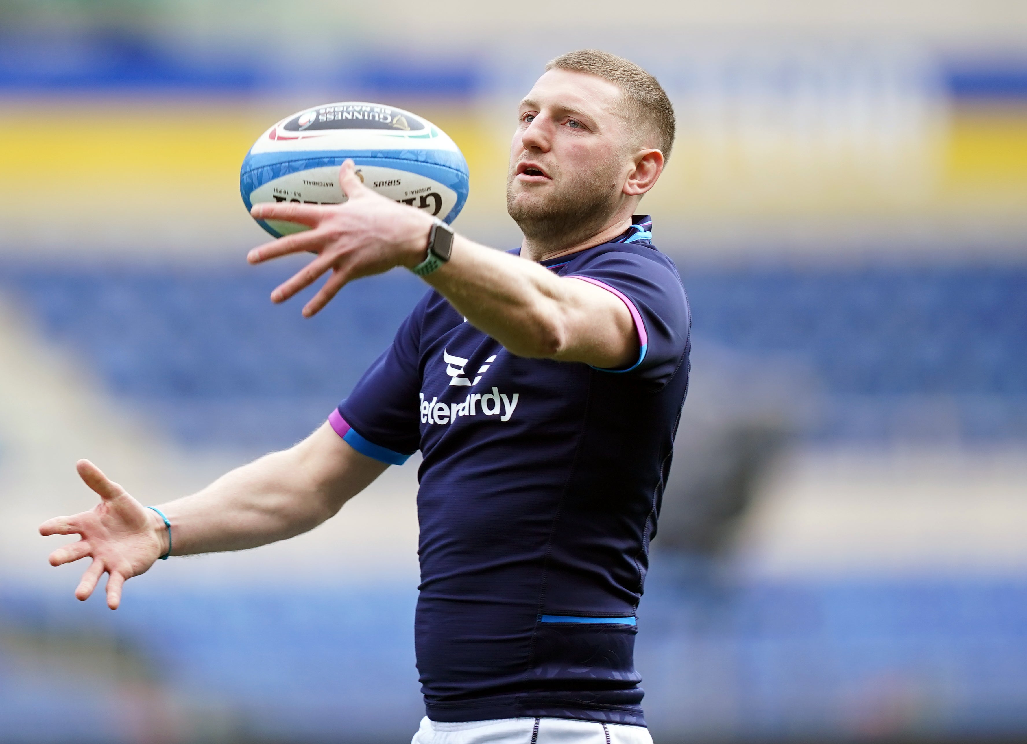 Finn Russell will be on Scotland’s bench in Dublin (Mike Egerton/PA)