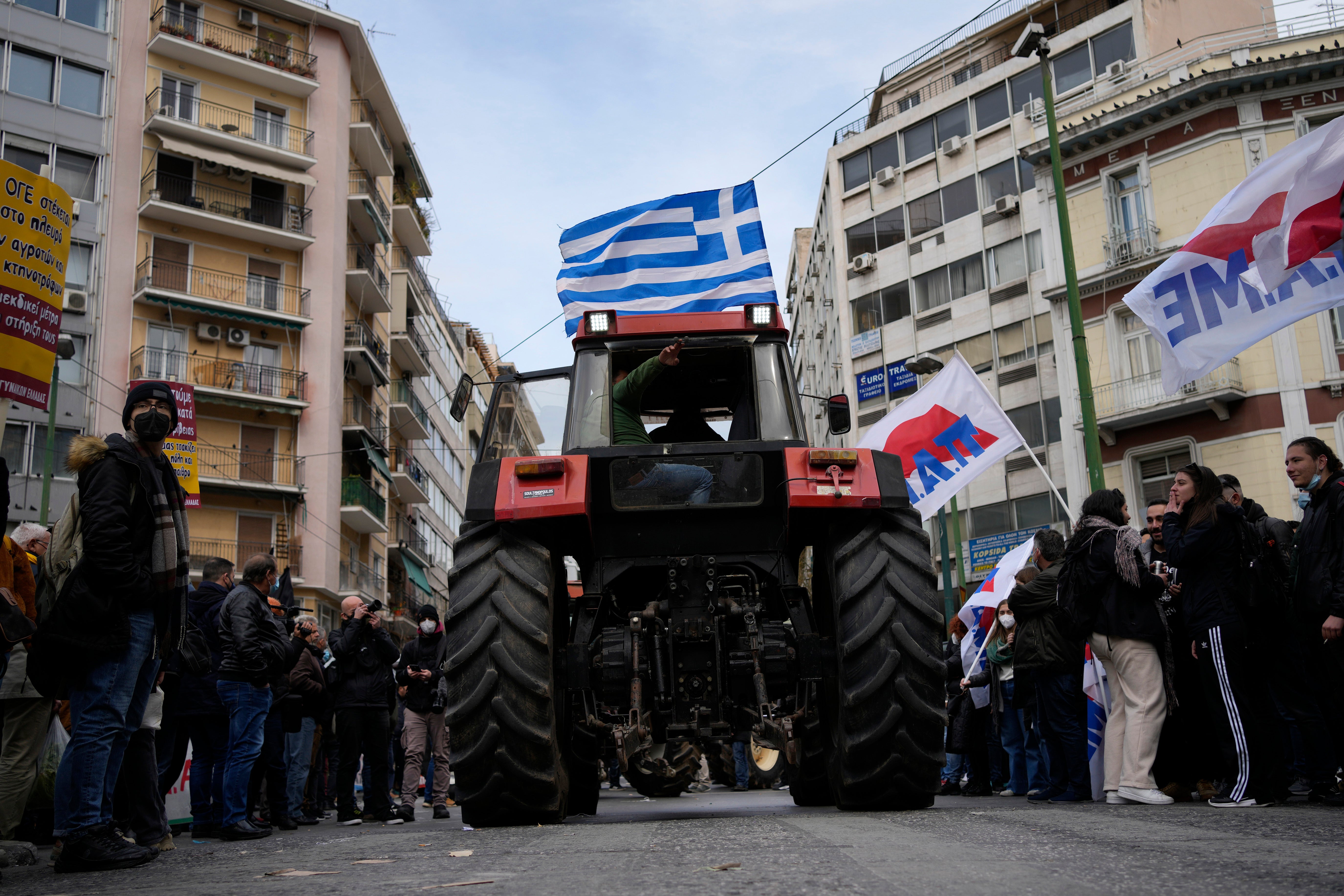 Greece Farmers Protest