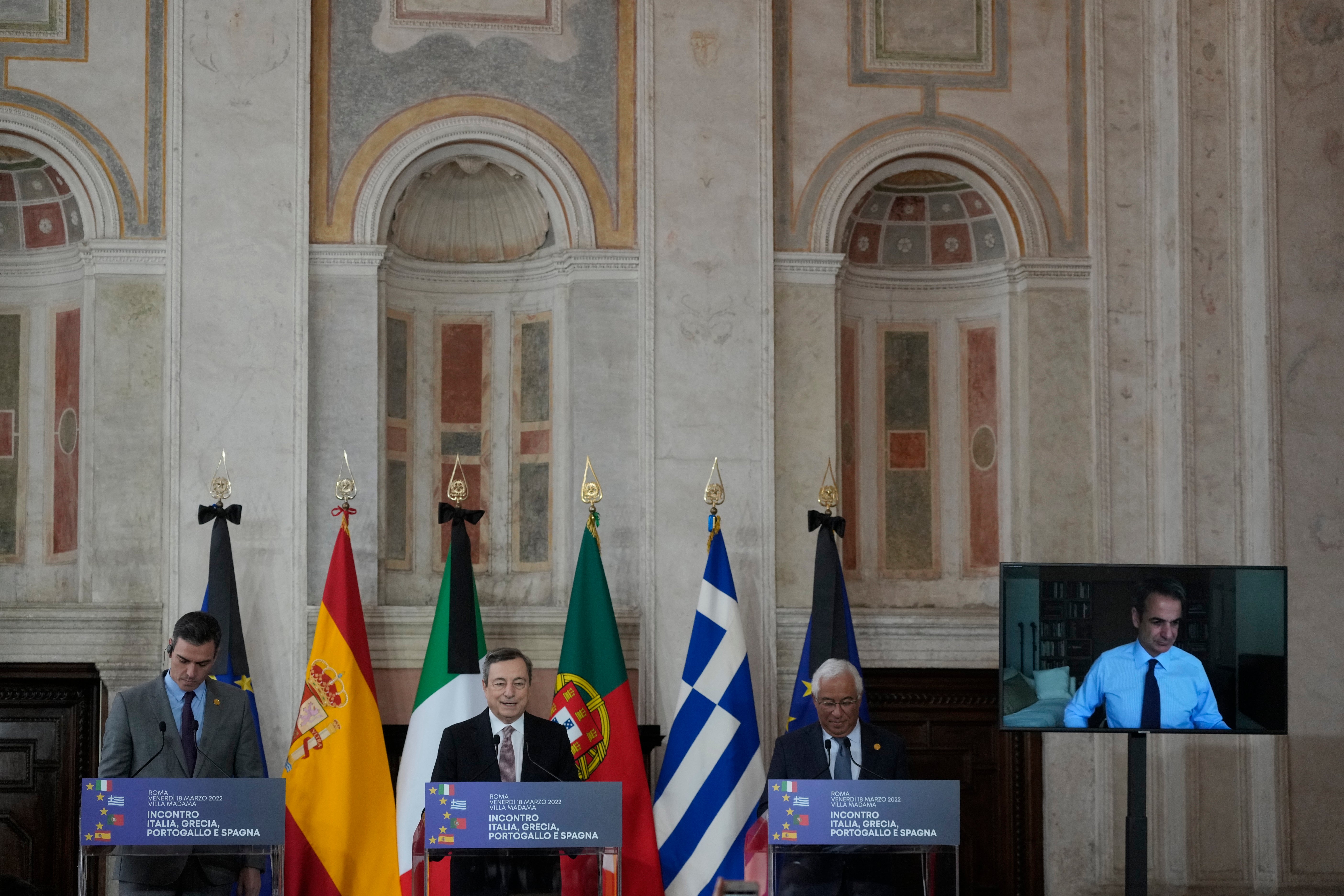 Italy Spain Portugal Greece Energy