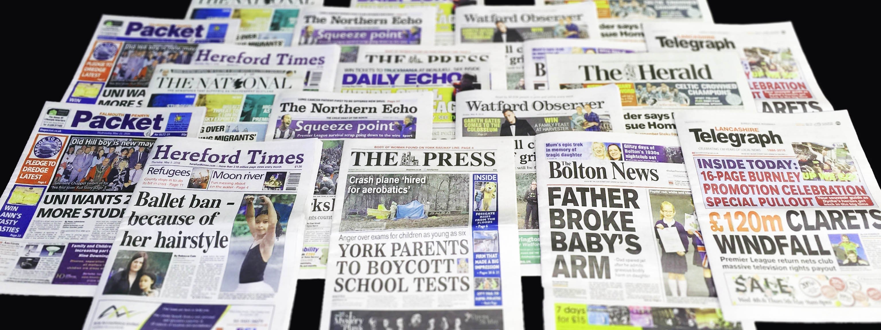 Local newspaper firm Newsquest is buying East Anglia rival Archant (Newsquest/PA)