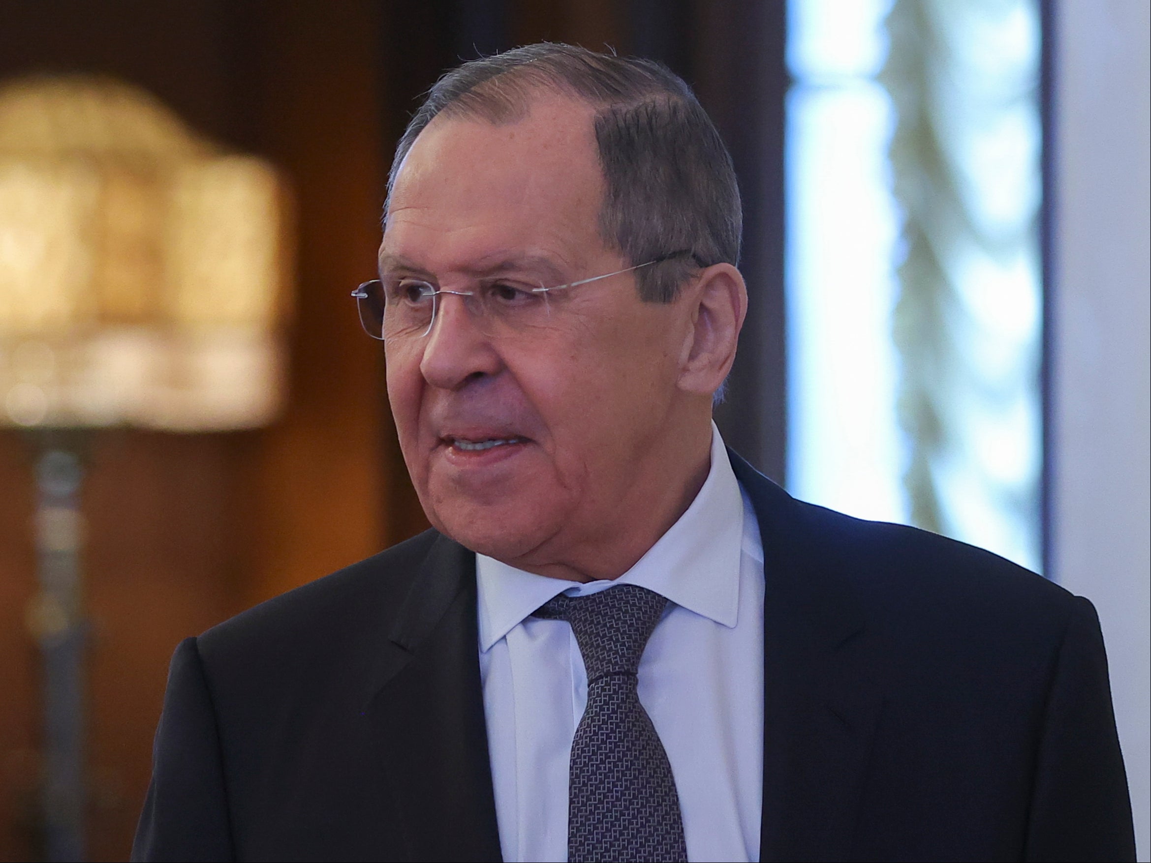 Russian Foreign Minister Sergei Lavrov