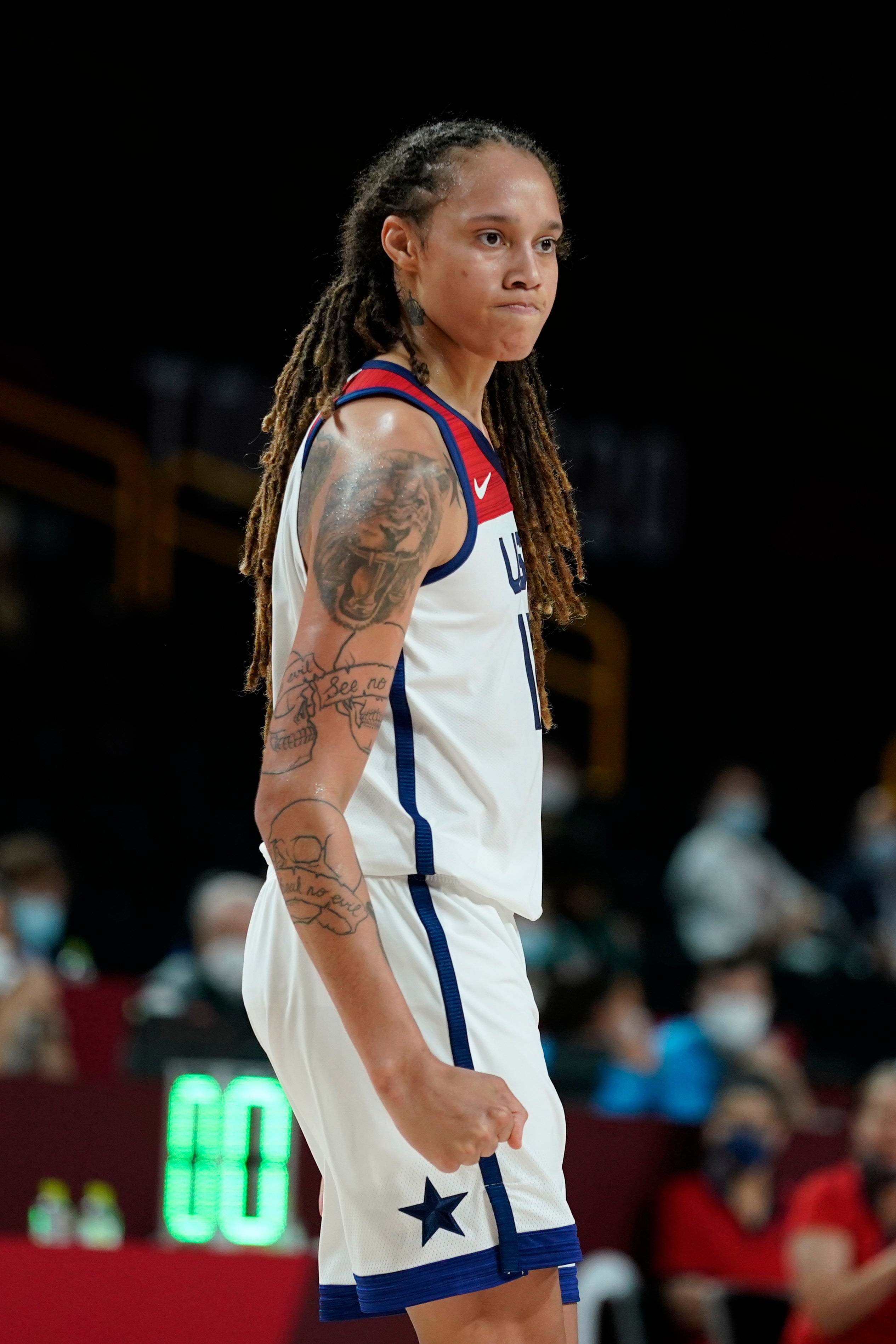 Russia Griner Basketball