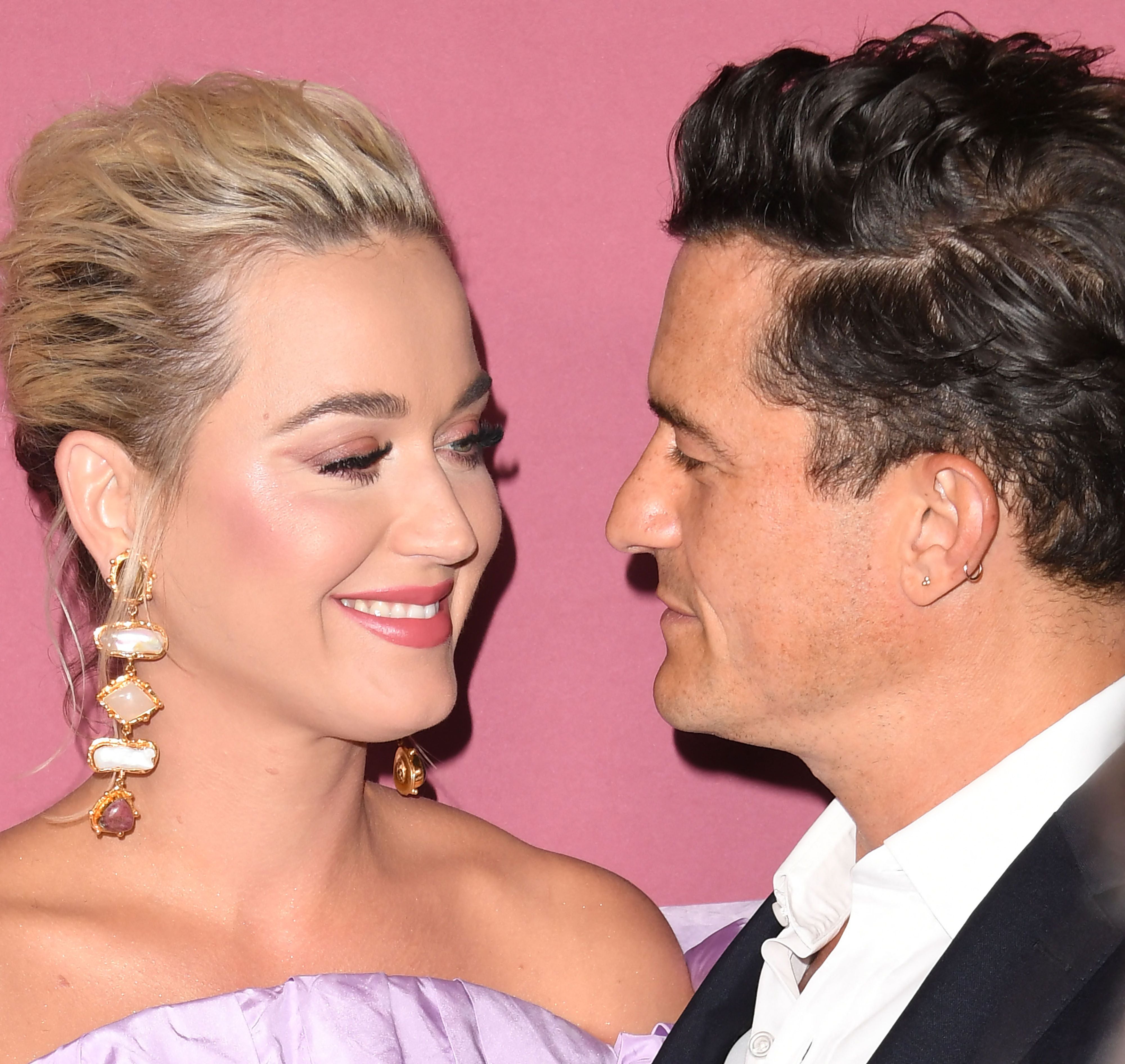 Katy Perry and Orlando Bloom