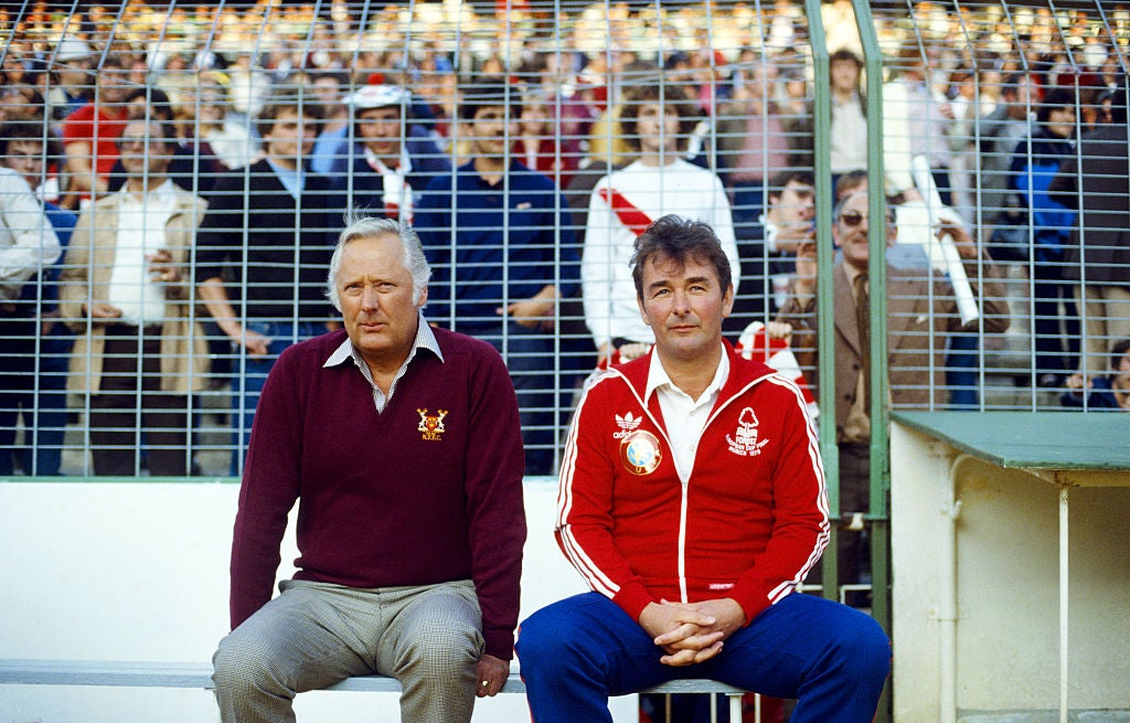 Brian Clough and Peter Taylor oversaw Forest’s most successful ever period