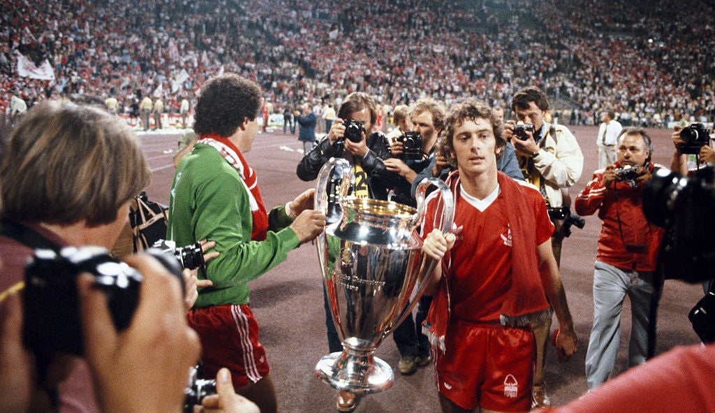 Nottingham Forest defeated Liverpool on their run to the 1979 European Cup