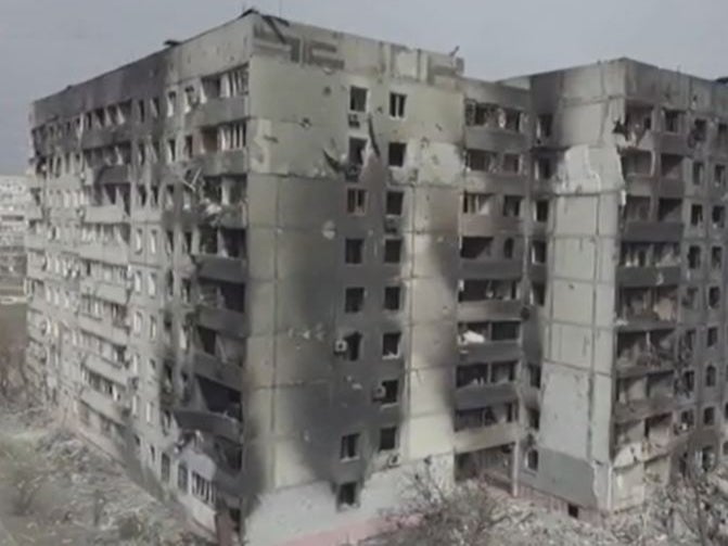 About 90 per cent of Mariupol’s buildings havereportedly been damaged or destroyed