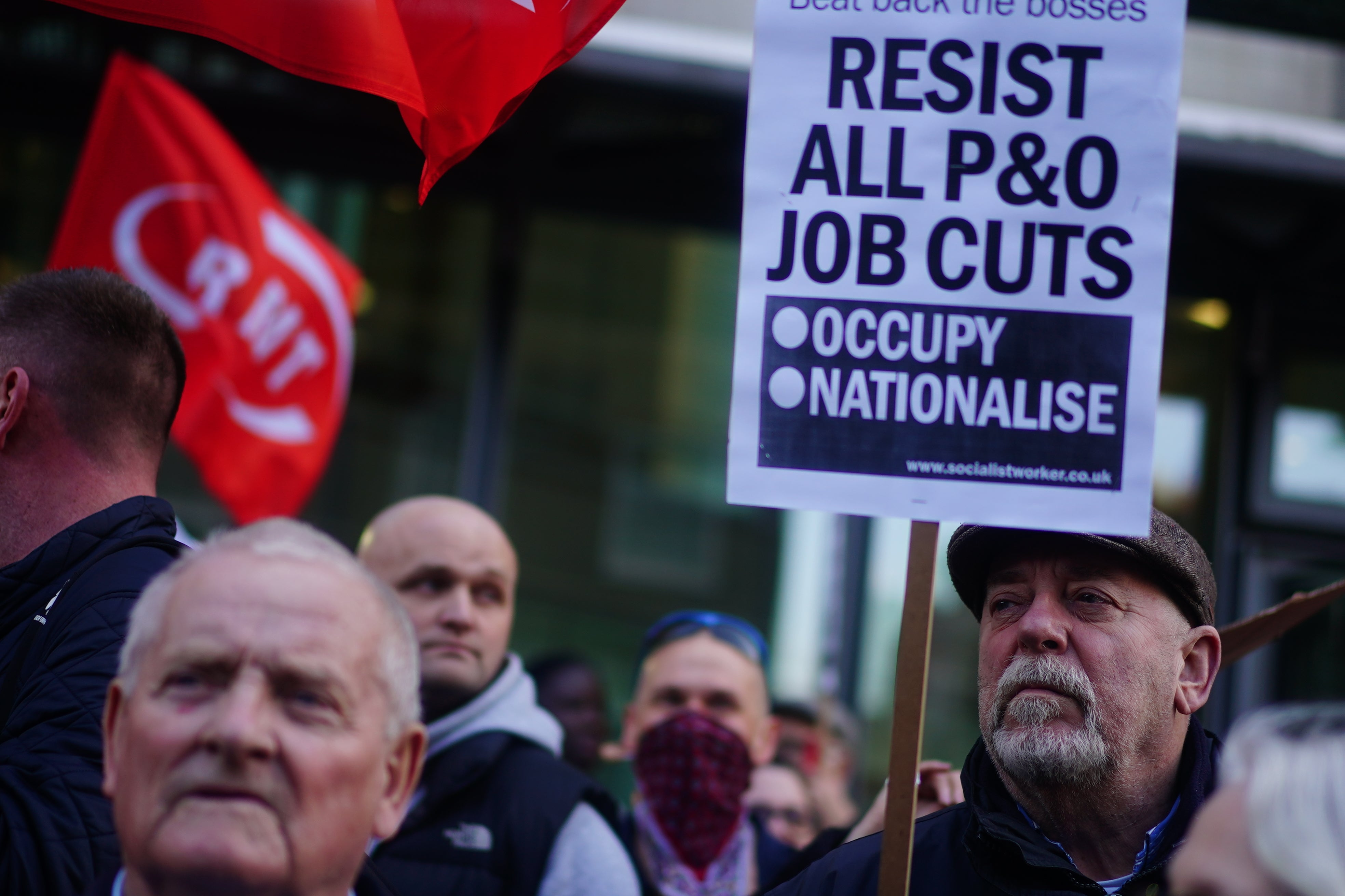 Labour has urged the Government to publish the legal advice it received on whether P&O broke the law when it sacked 800 workers (PA)