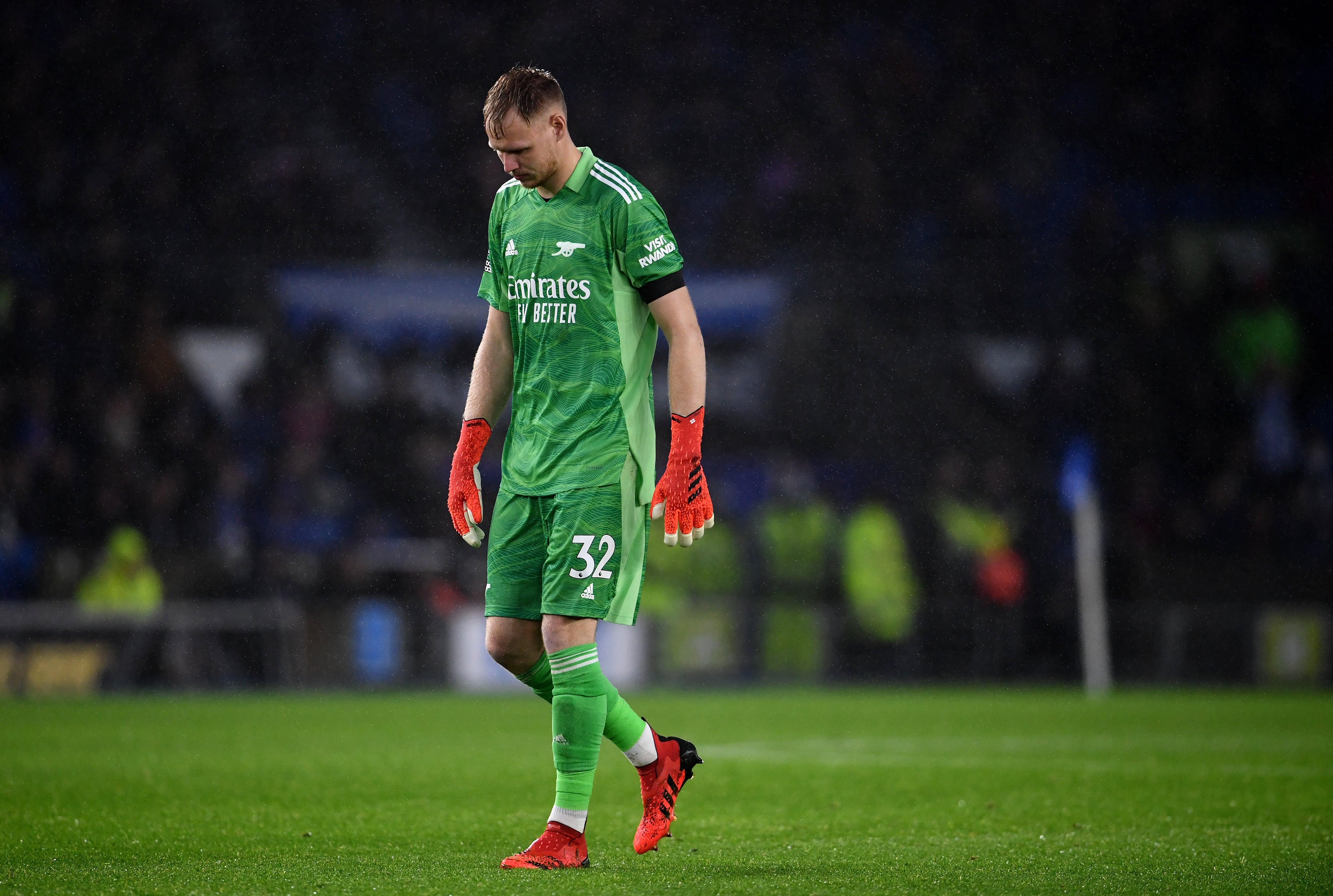 Mikel Arteta says Aaron Ramsdale will be out for a “few weeks” (Ashley Western/PA)