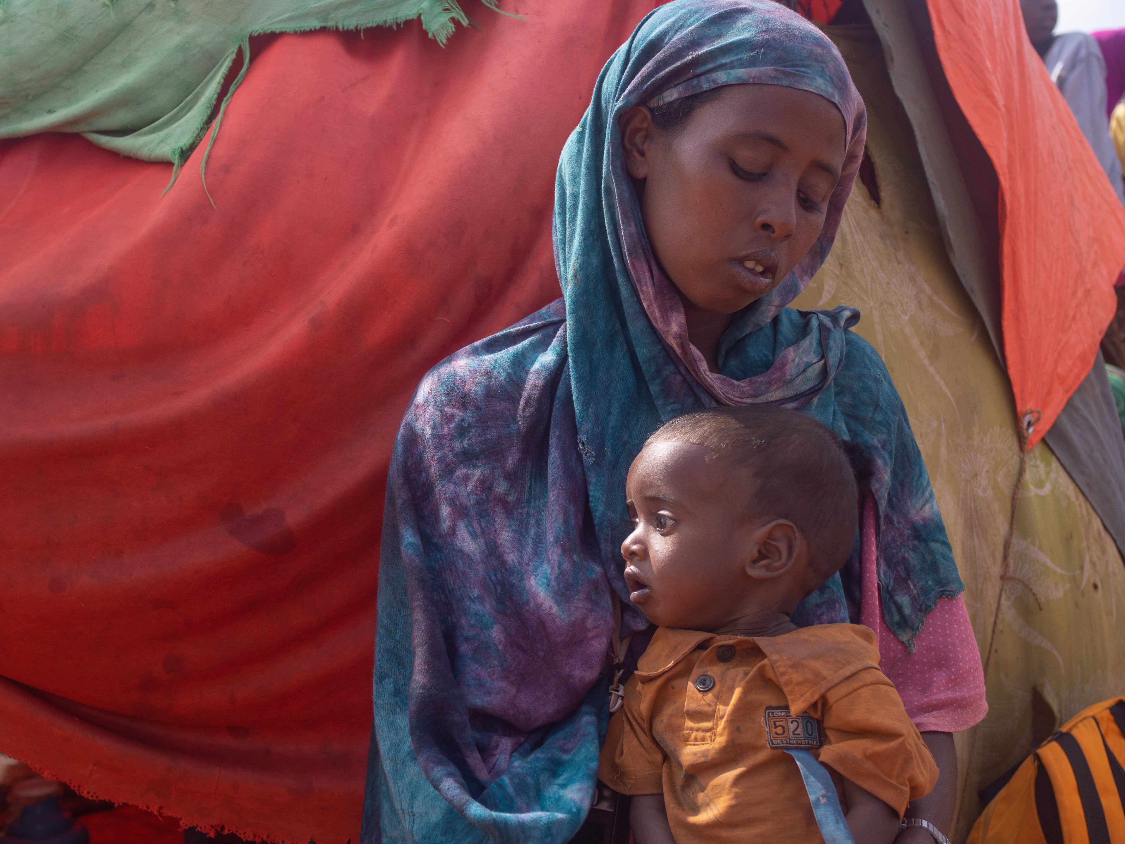 Juhara fears for her unborn baby and her 3 surviving children after her daughter died from malnutrition