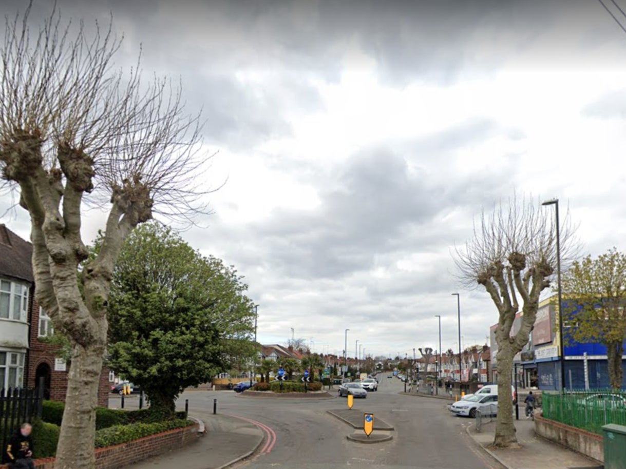 Police were called to the scene, near the roundabout on Burns Road, at around 5.20am