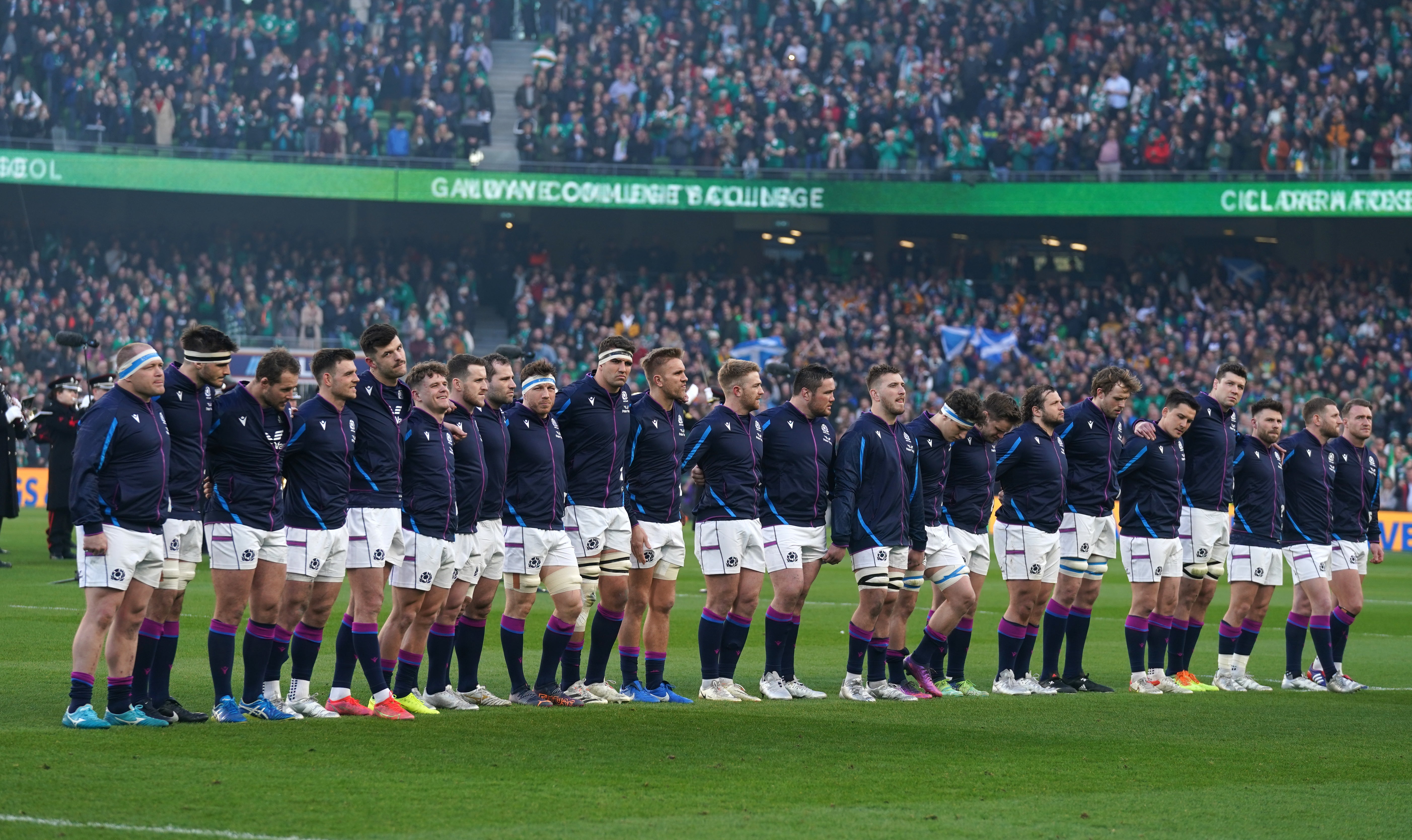 The Scotland squad’s preparation was disrupted by the discipline breach