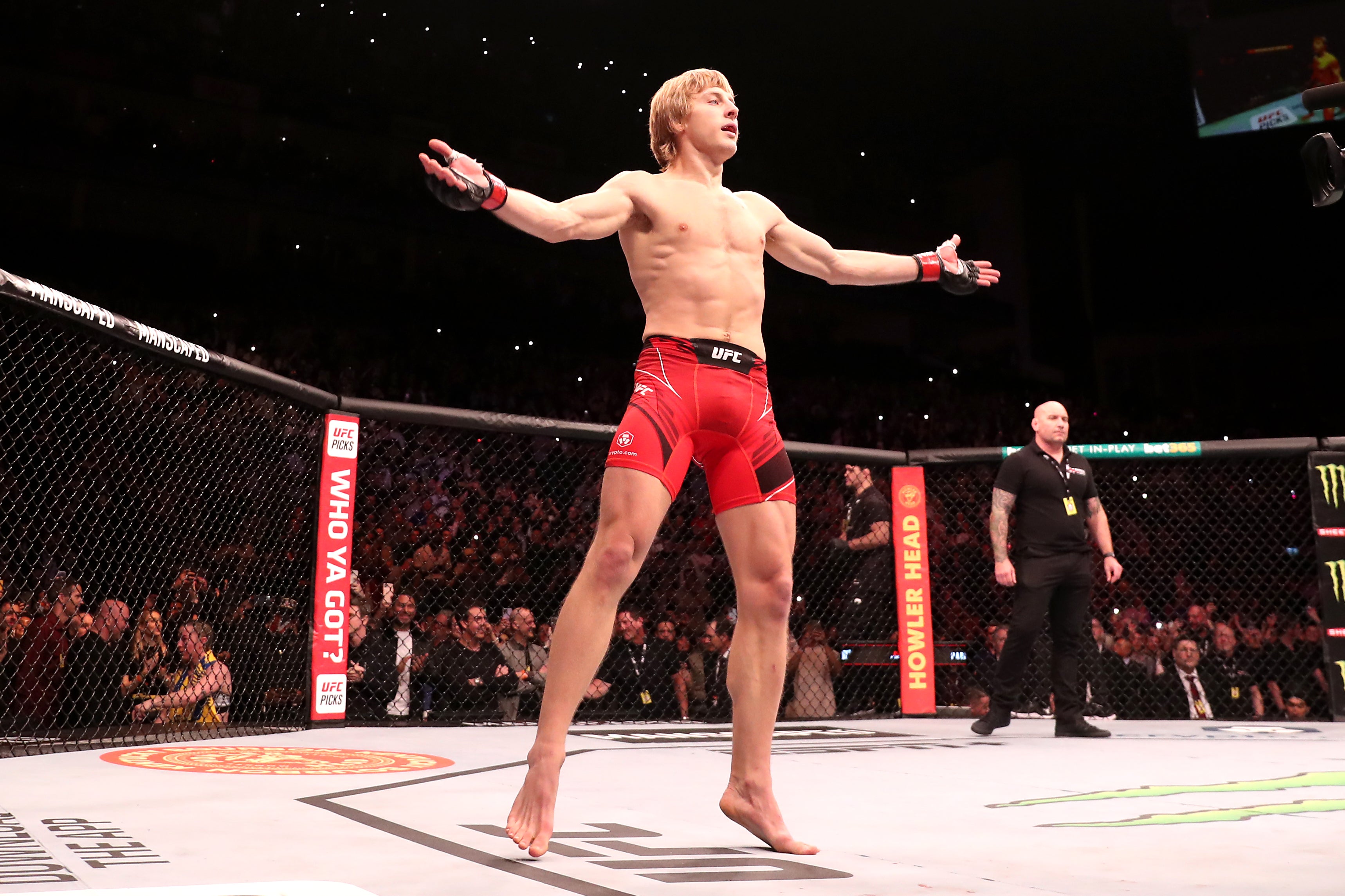 Pimblett is 2-0 in the UFC with two stoppage victories (Kieran Cleeves/PA)