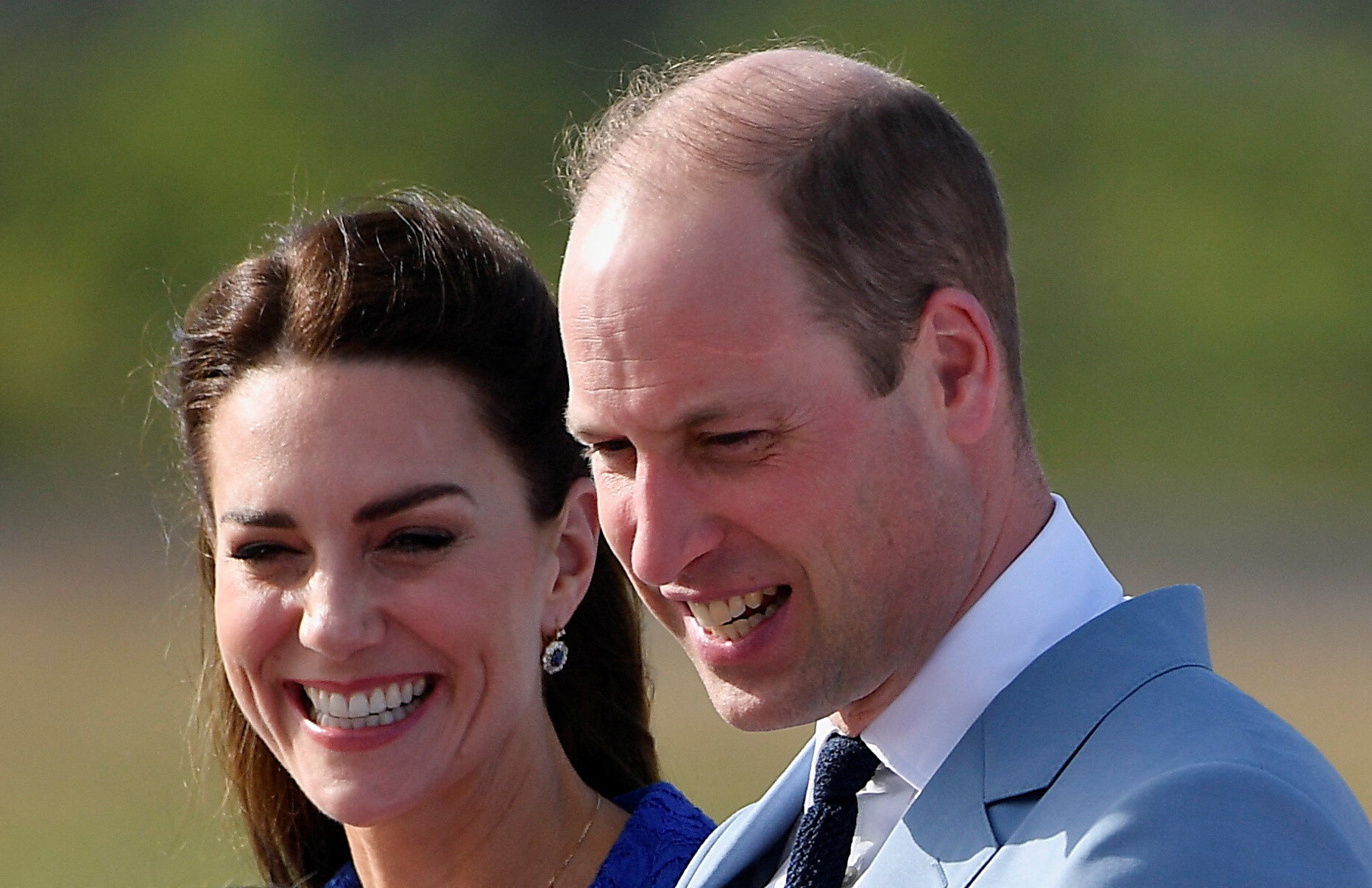 The Duke and Duchess of Cambridge arrive at Philip S W Goldson International Airport, Belize City, as they begin their tour of the Caribbean on behalf of the Queen to mark her Platinum Jubilee (PA)