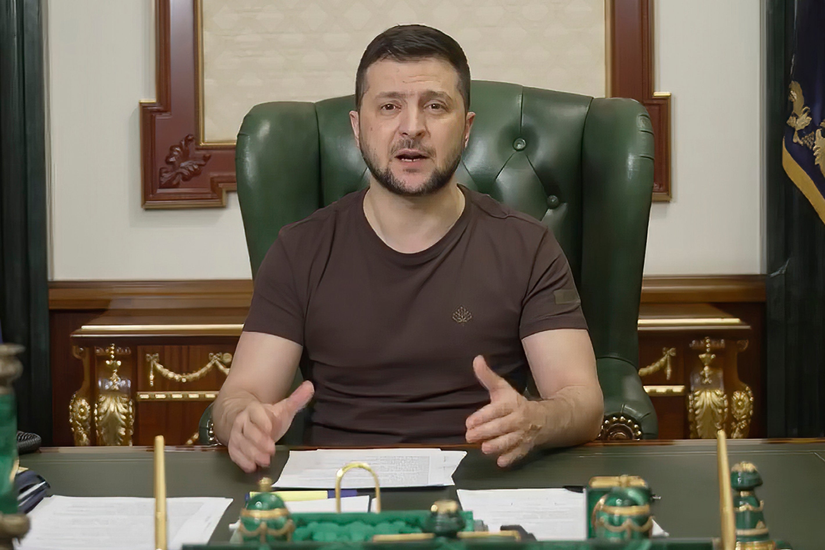 Ukraine news – live: Zelensky says Russia’s Mariupol ‘terror’ will be remembered for centuries