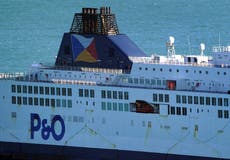 Staff replacing sacked P&O Ferries workers face ‘poverty pay’, union claims