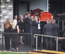 Shane Warne funeral: Family and famous friends attend private ceremony in Melbourne