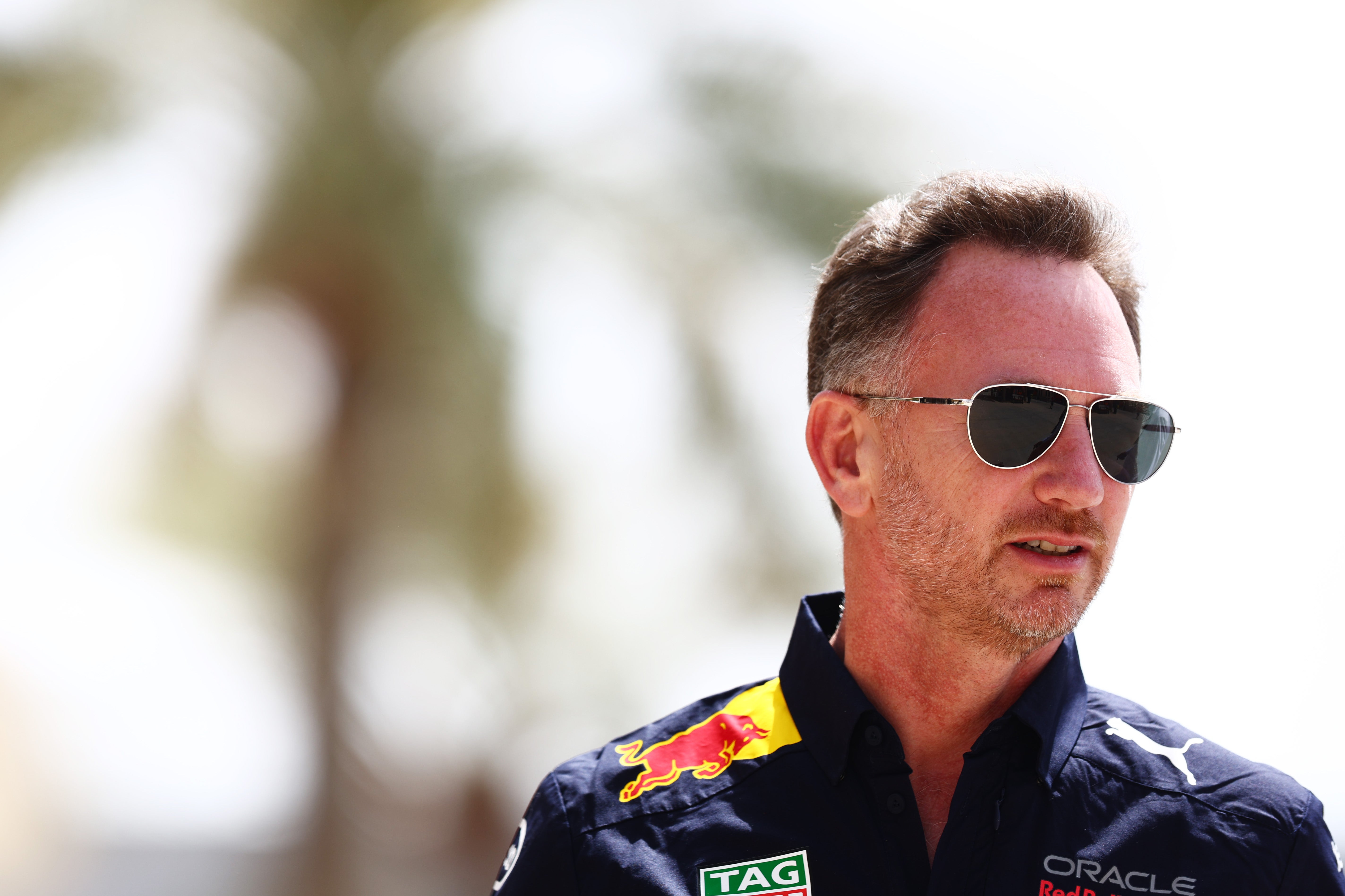 Christian Horner in Bahrain this week