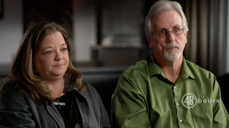 Doreen and Dale Robie, whose son Derrick was murdered in 1993 aged four by thirteen-year-old Eric Smith