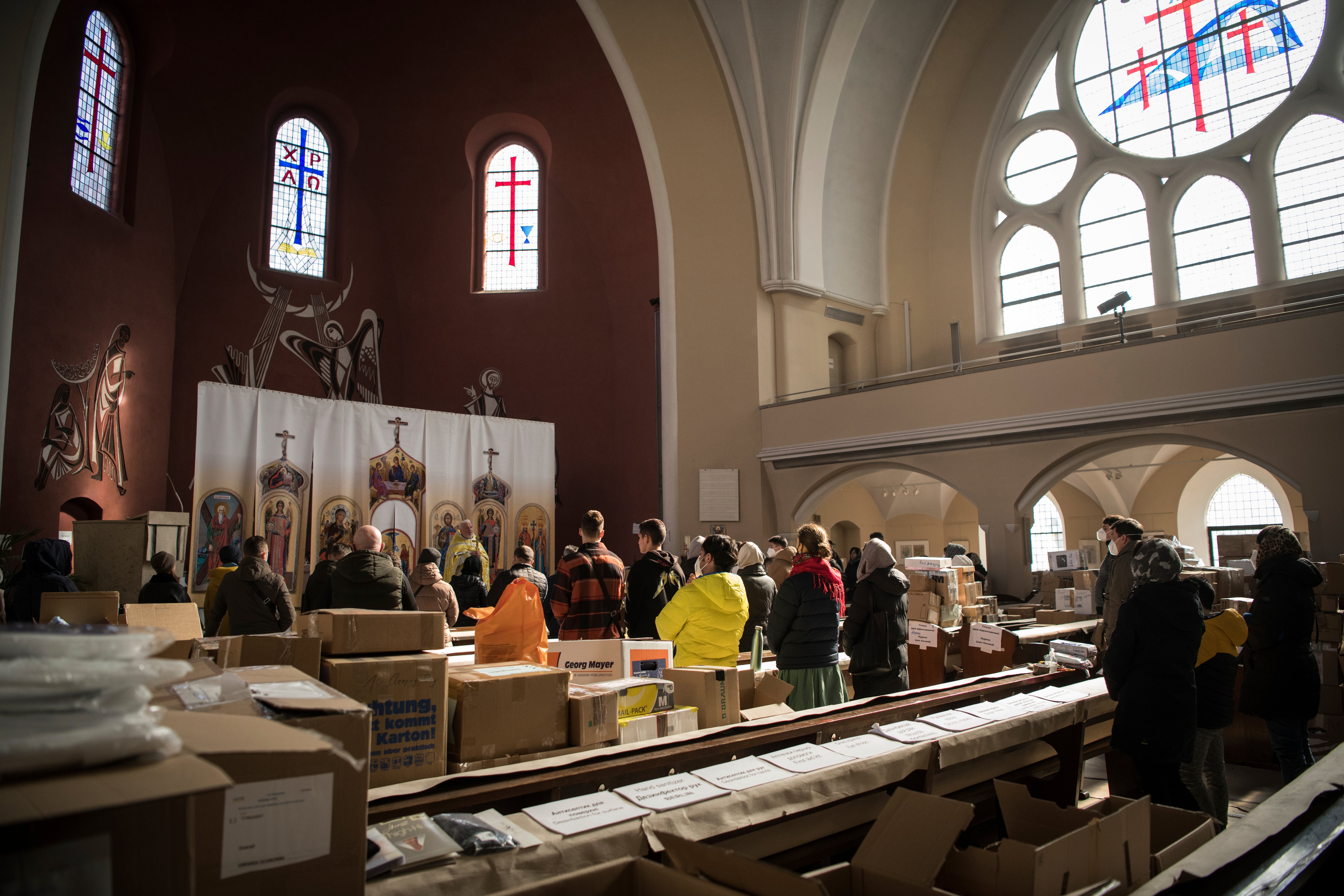 Germany Russia Ukraine War Refugees Faith