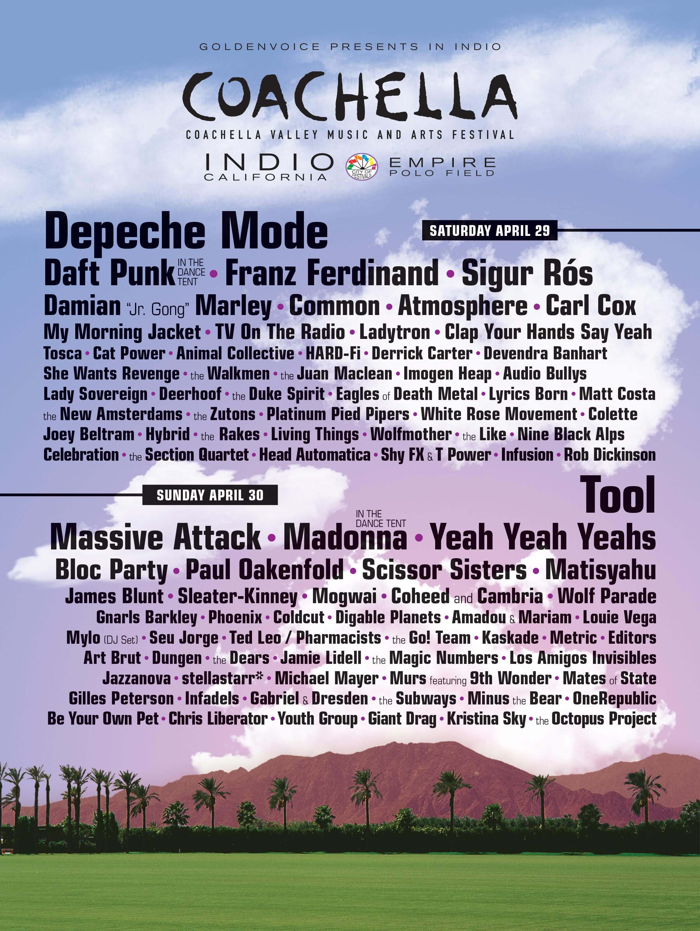 Coachella 2006 poster