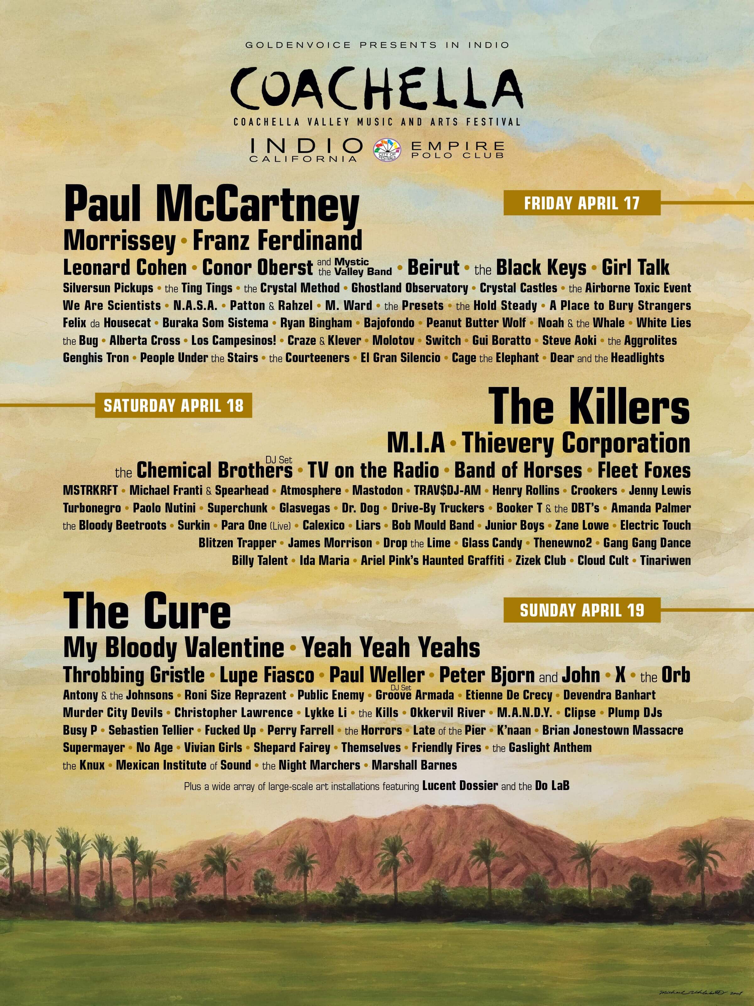 Coachella 2009 poster