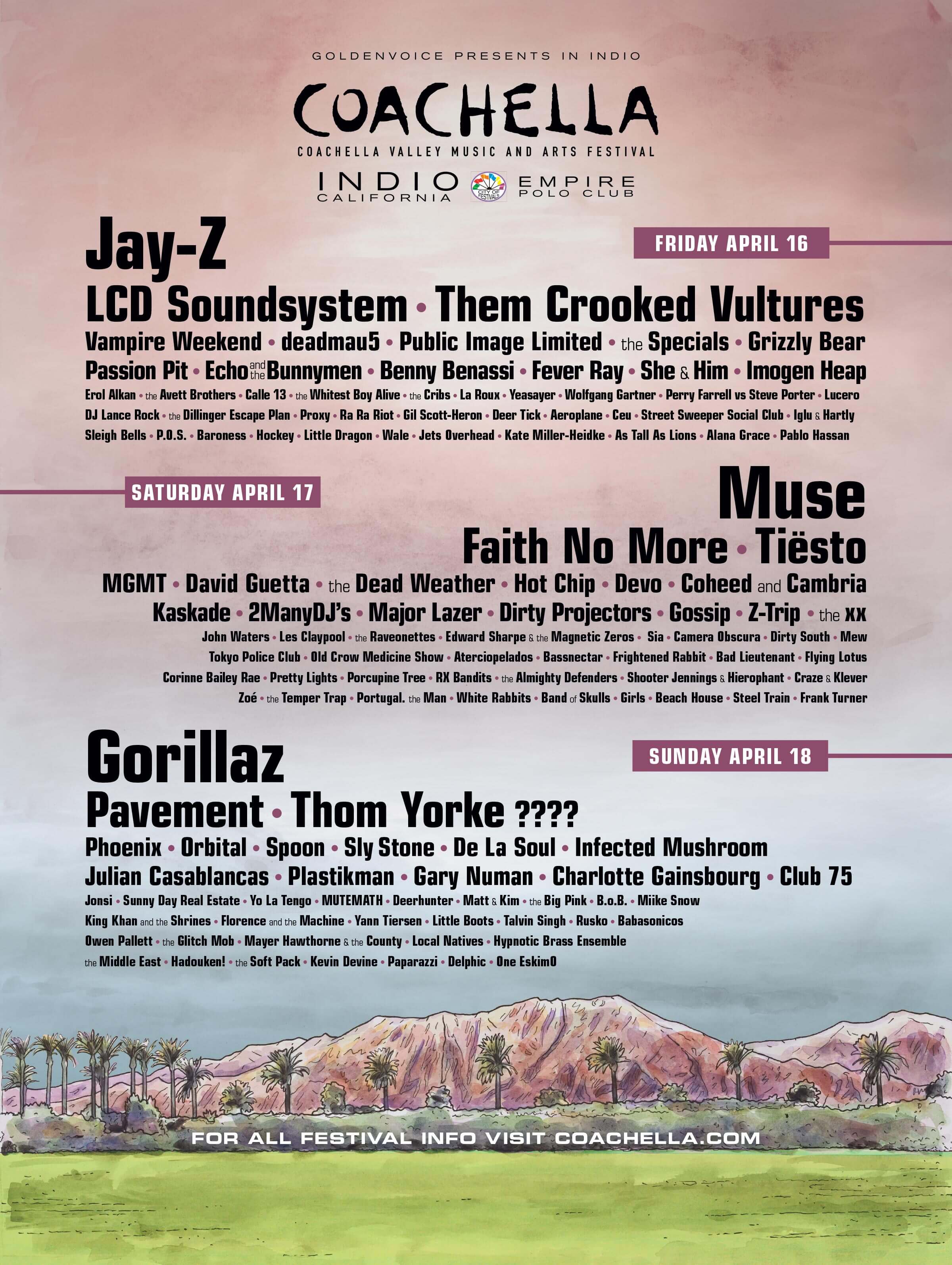 Coachella 2010 poster