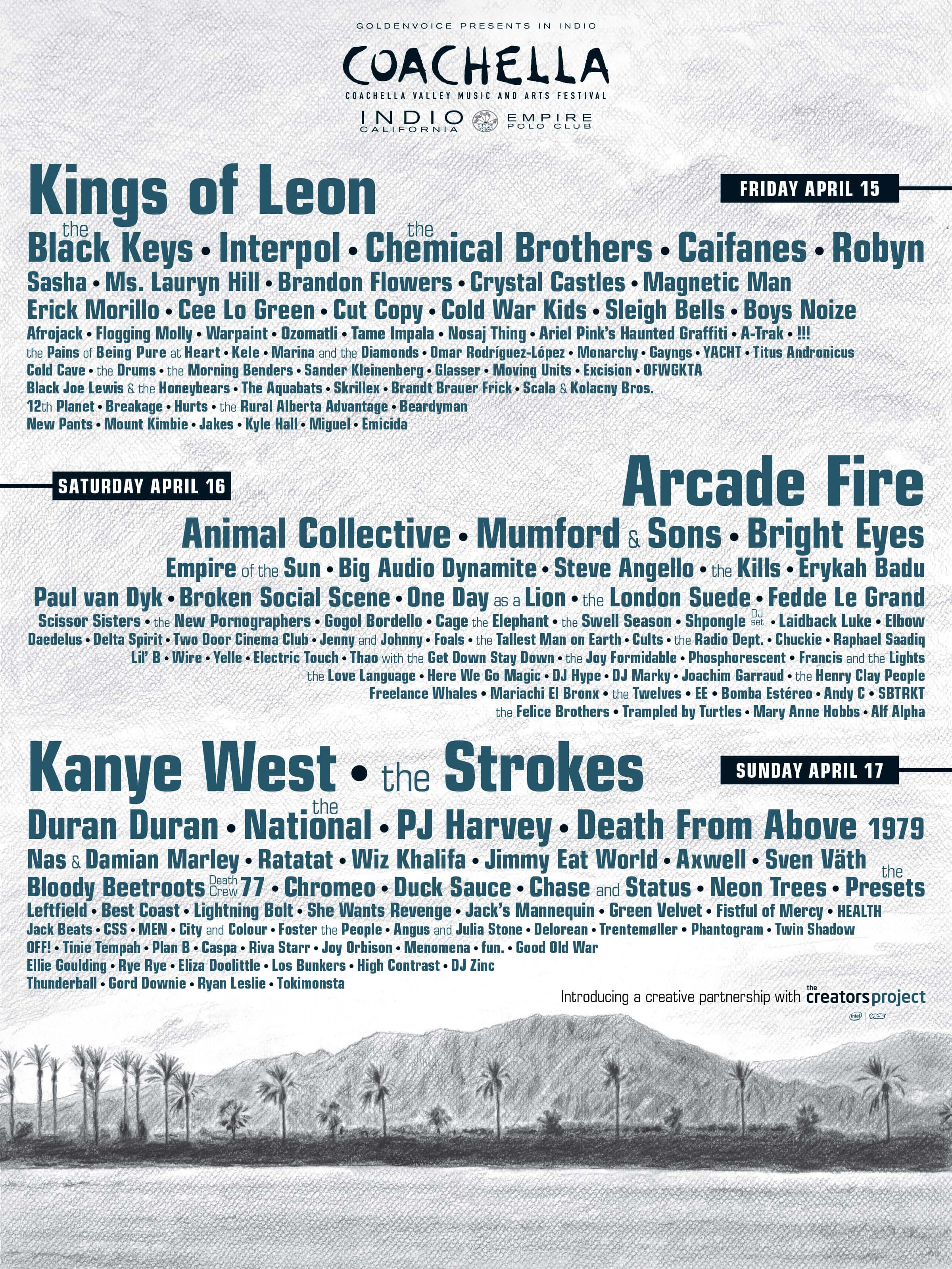 Coachella 2011 poster