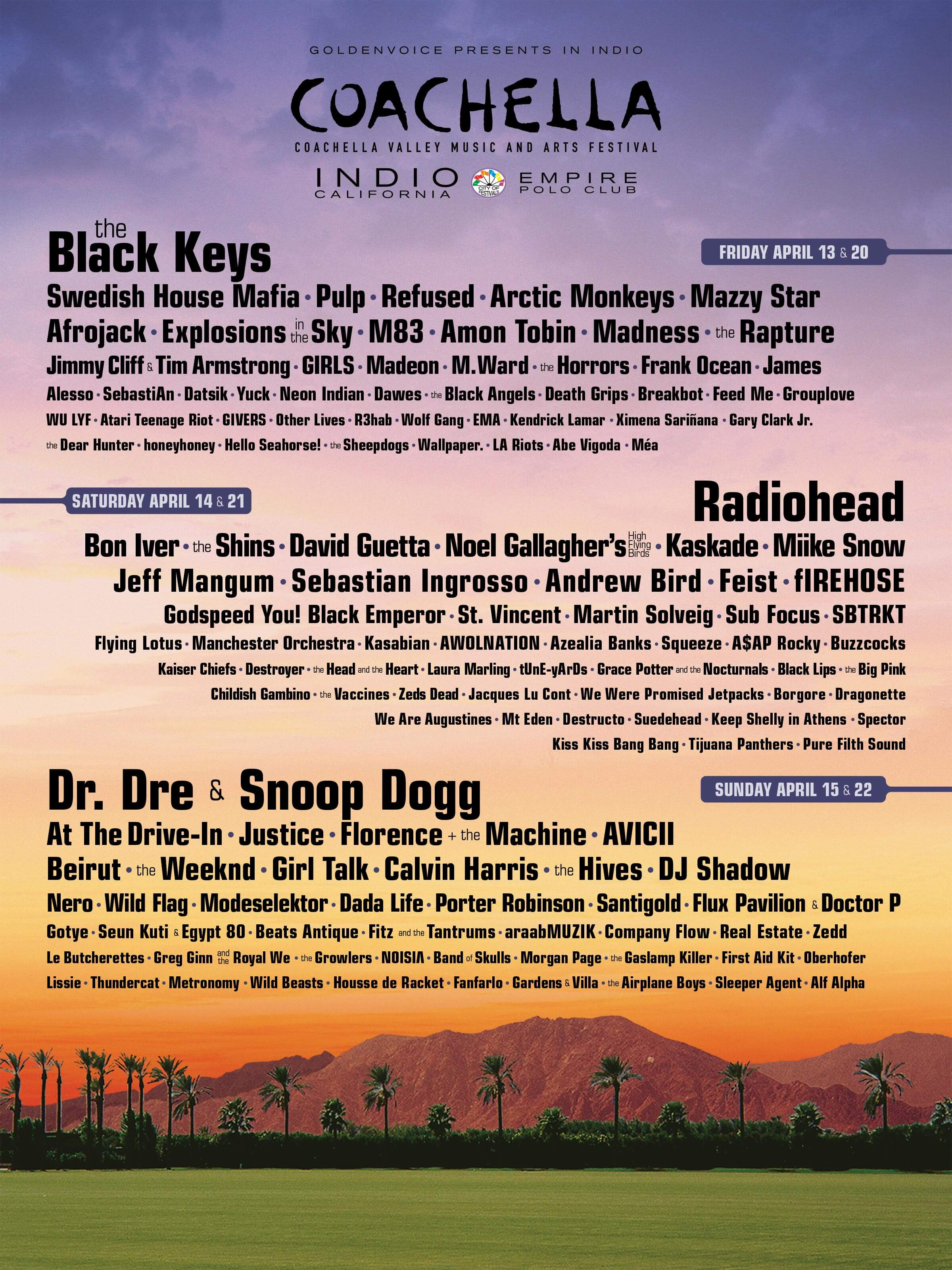 Coachella 2012 poster