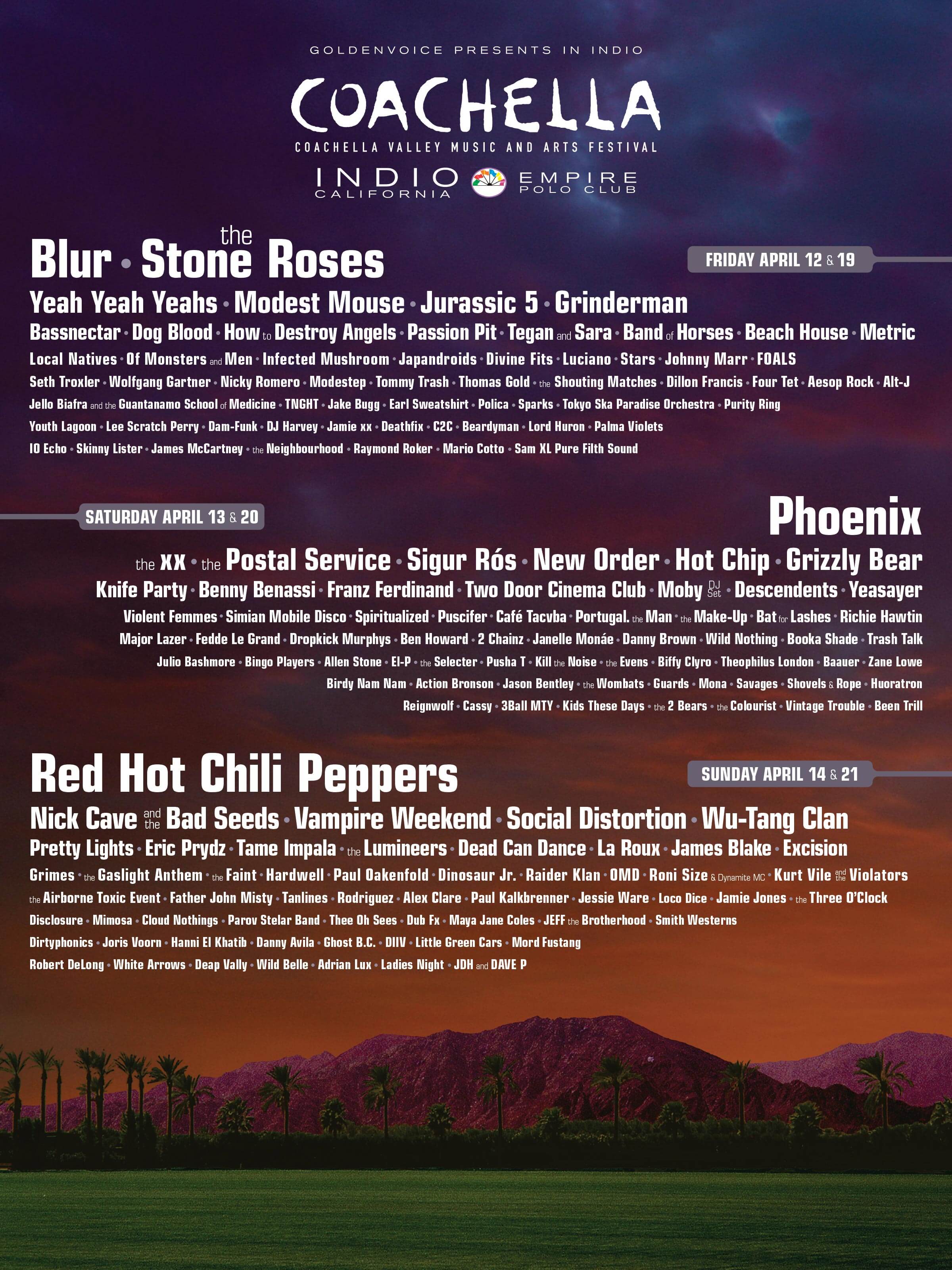 Coachella 2013 poster