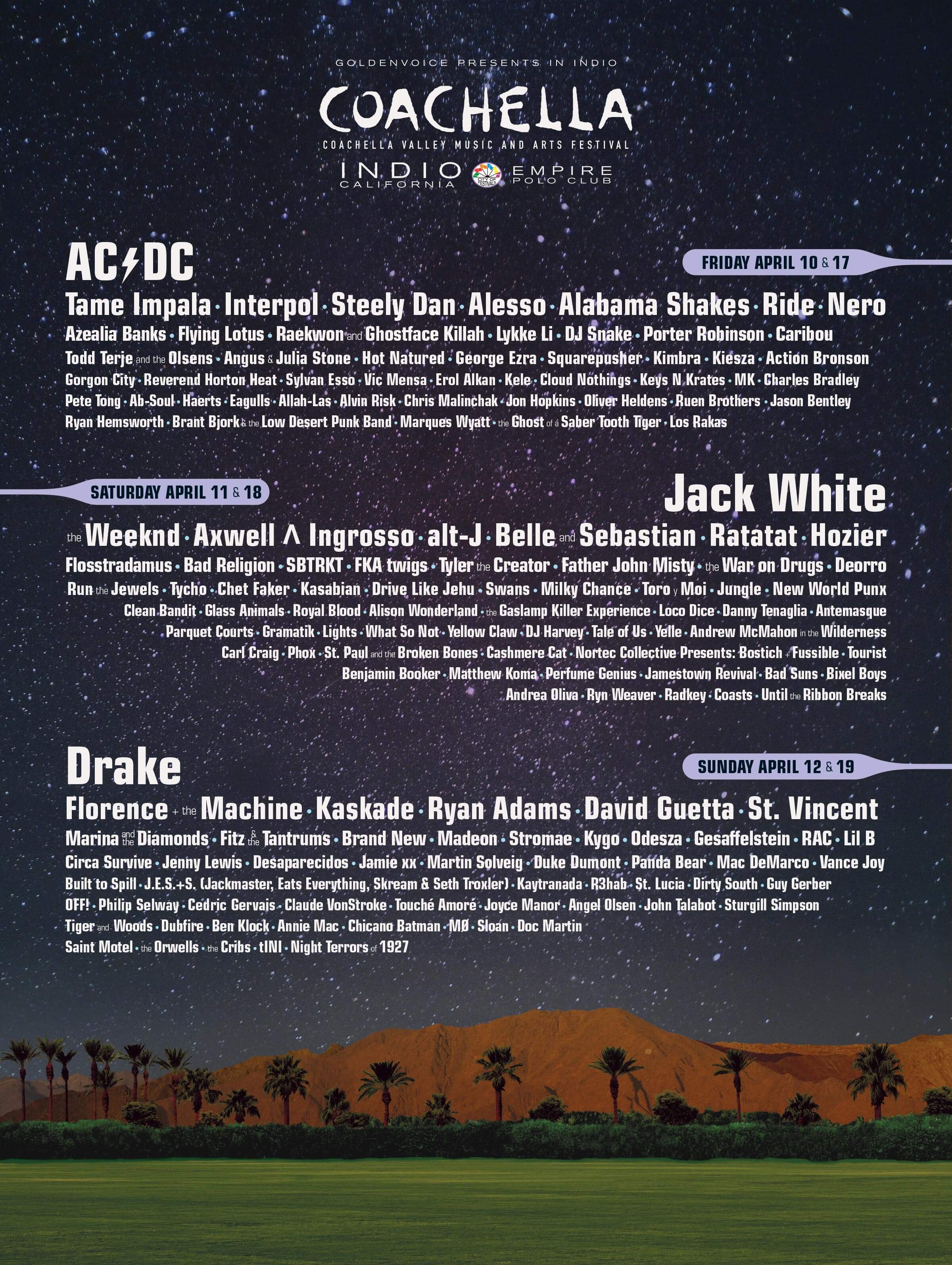 Coachella 2015 poster