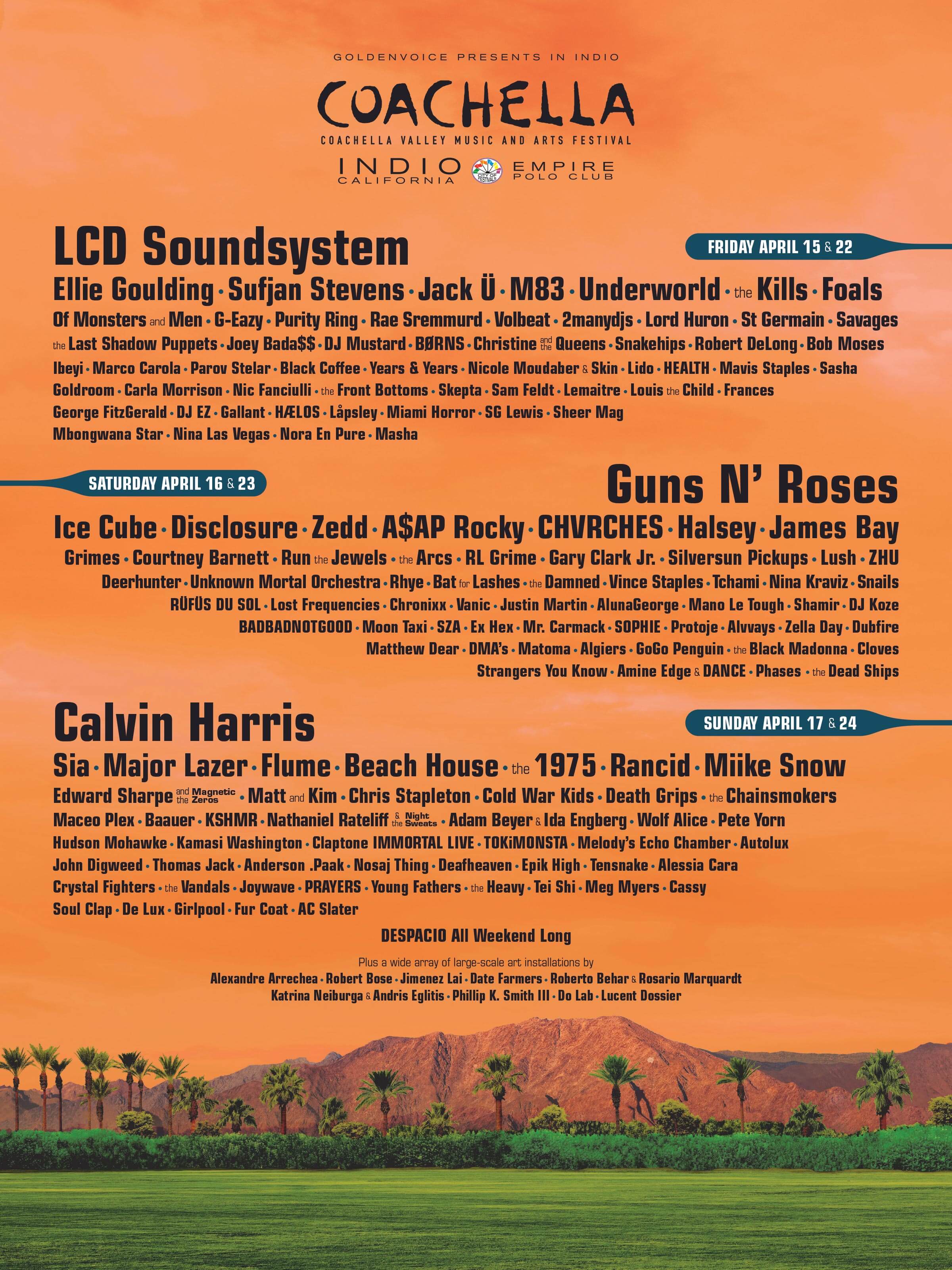 Coachella 2016 poster