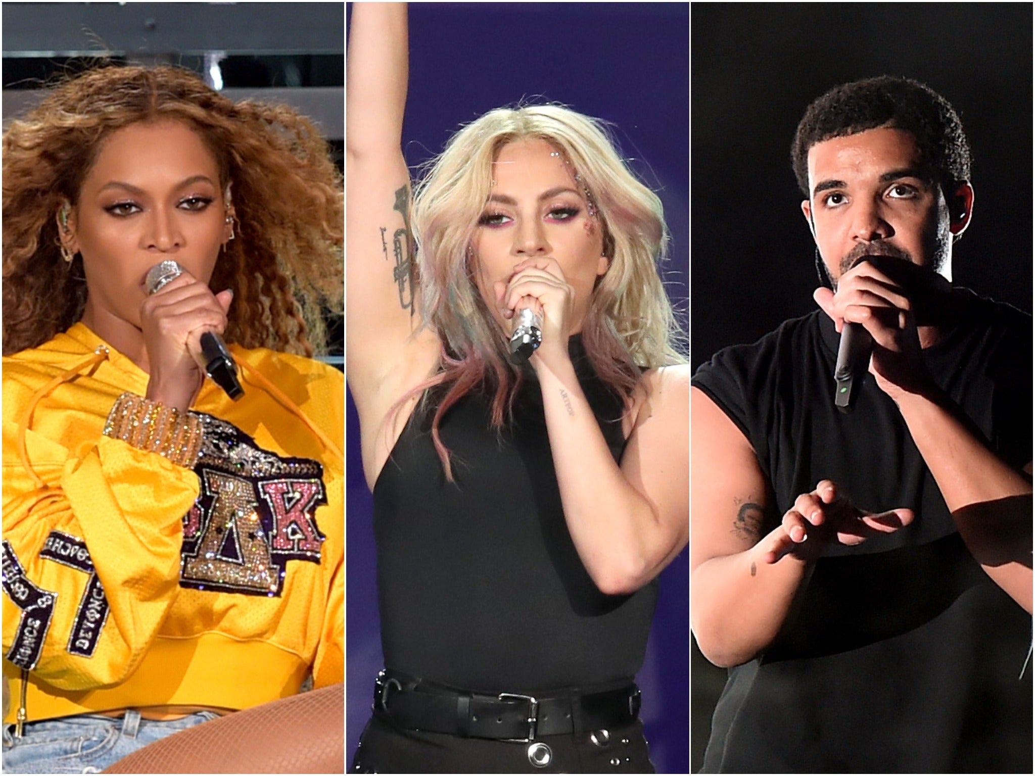 Beyoncé, Lady Gaga, Drake – Coachella headliners