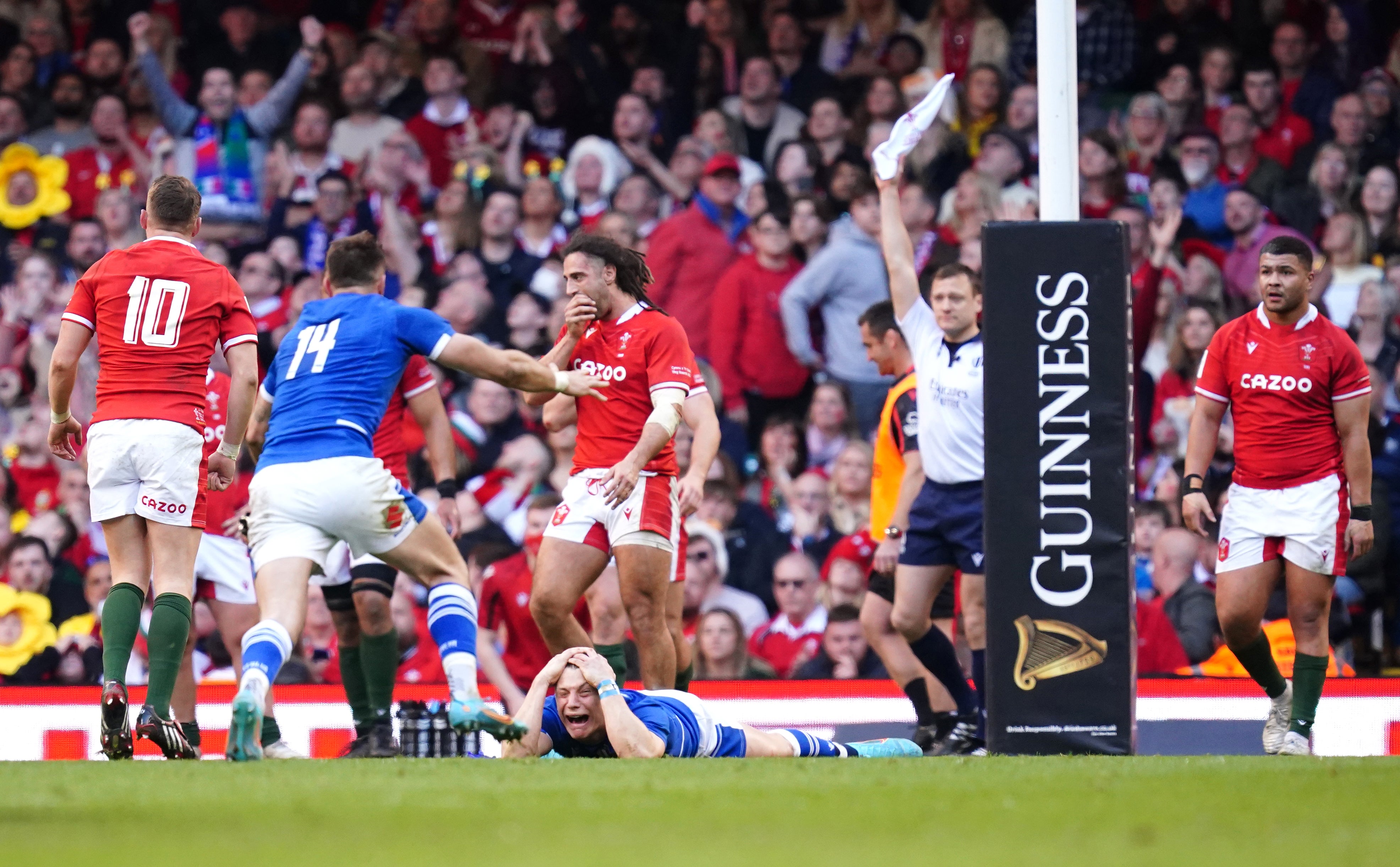 Wales were beaten by Italy (David Davies/PA)