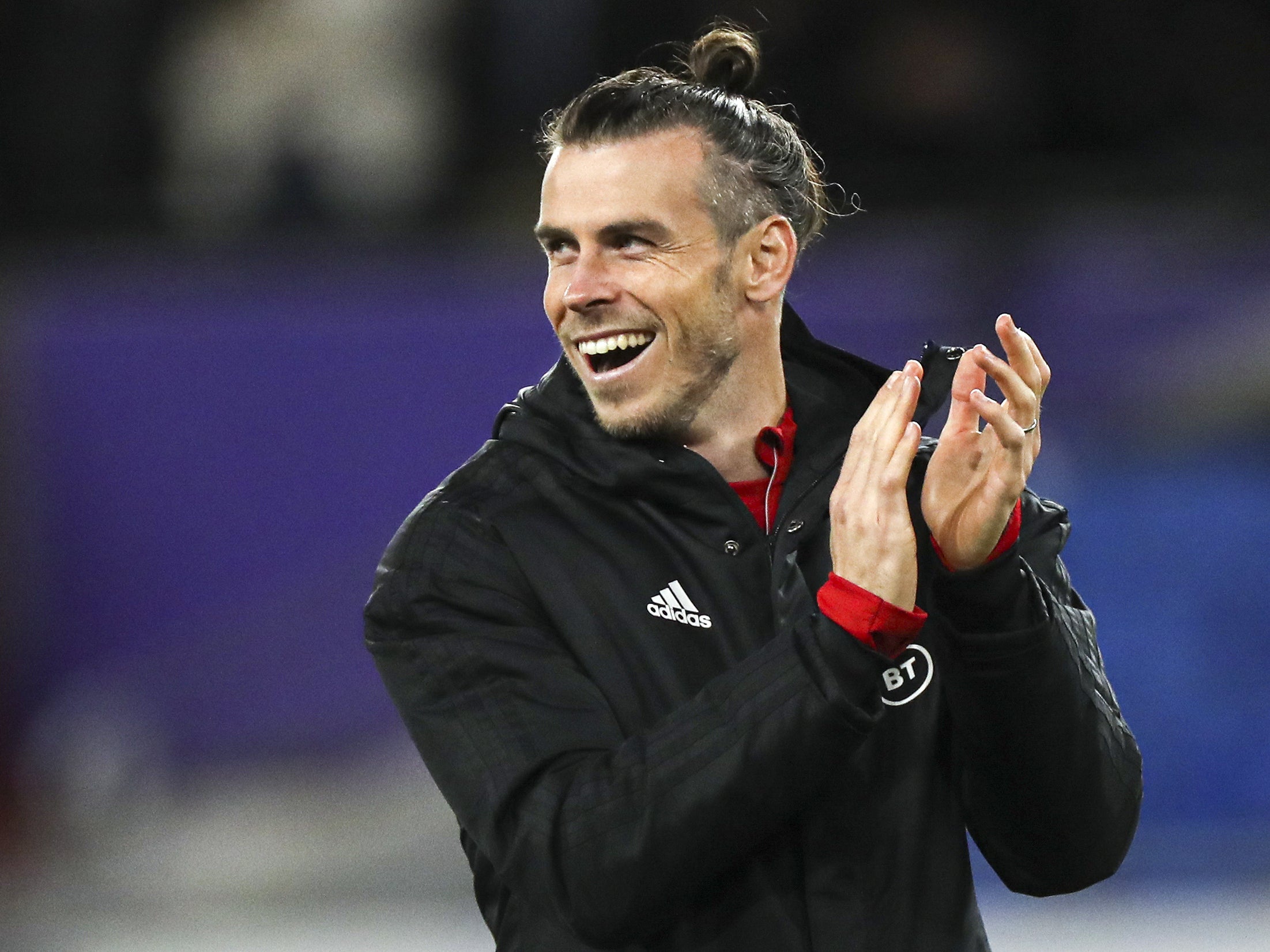 Gareth Bale has joined up with the Wales squad for their World Cup play-off against Austria (Bradley Collyer/PA)