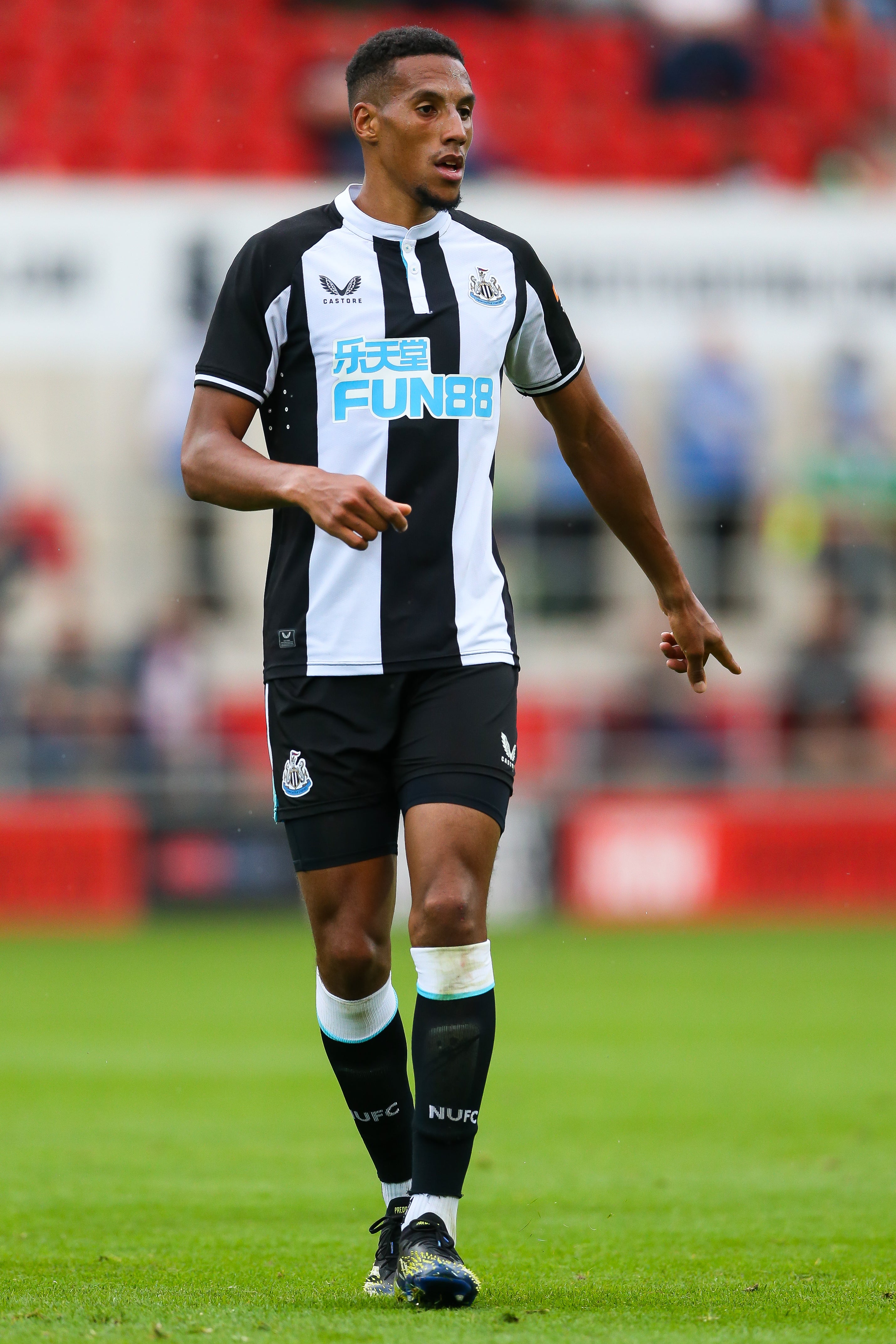 Newcastle midfielder Isaac Hayden has been hit with an FA charge (Barrington Coombs/PA)