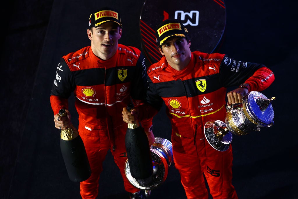 Charles Leclerc and Carlos Sainz make up a formidable partnership