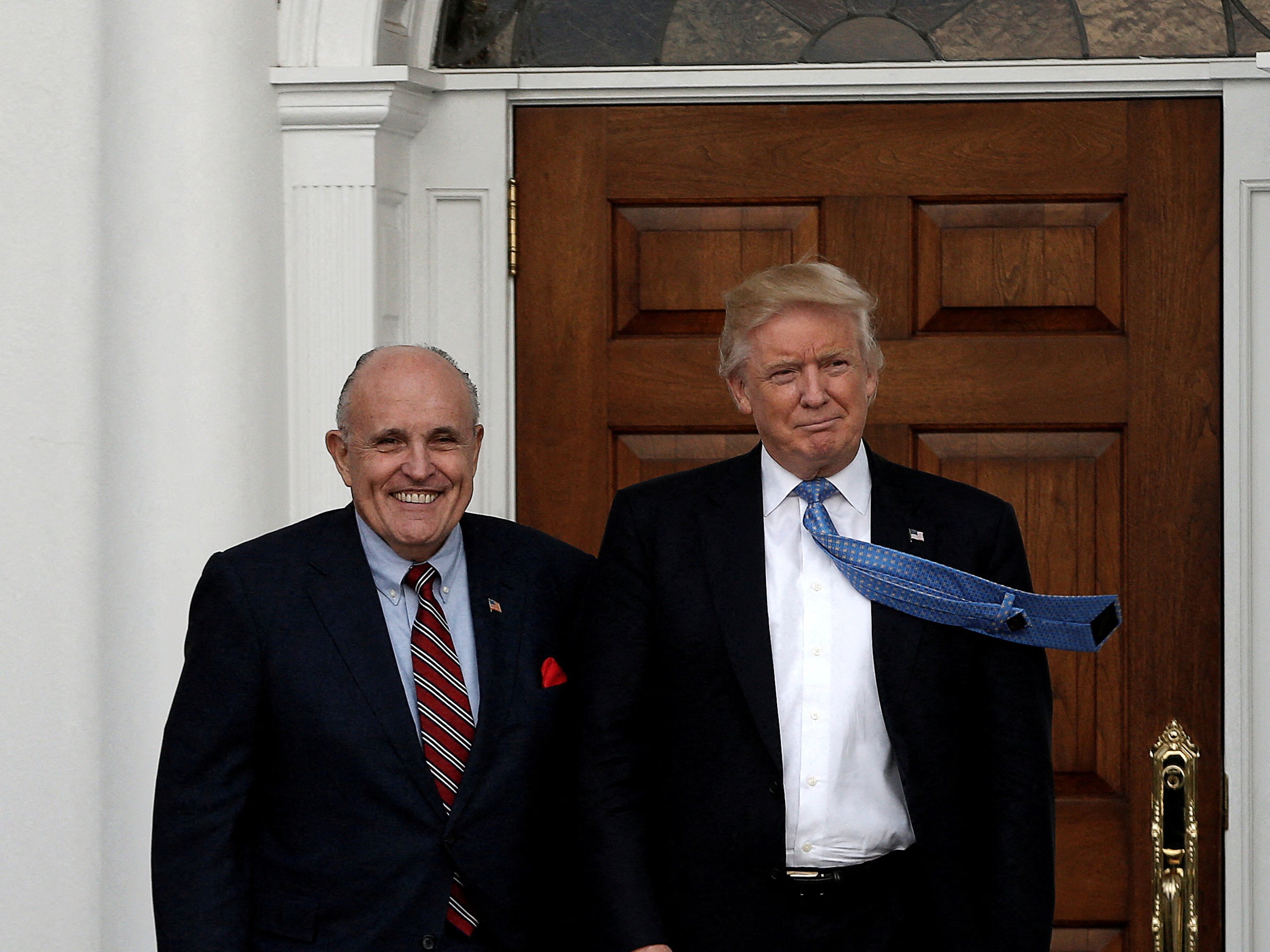 Former New York City mayor Rudolph Giuliani hoped Ukrainian officials would help Donald Trump by announcing sham investigations into Hunter and Joe Biden