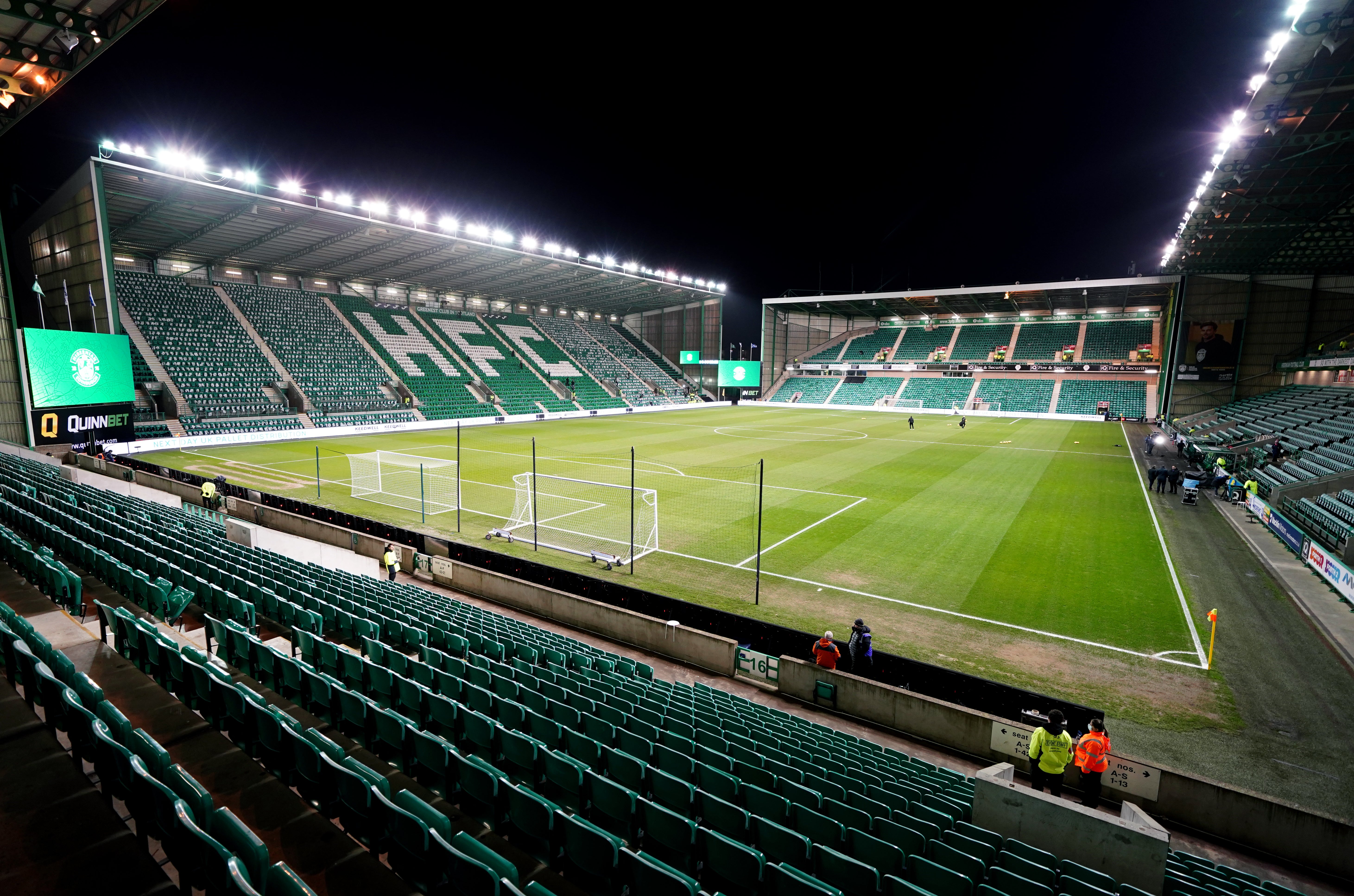 Easter Road, Edinburgh (Jane Barlow/PA)