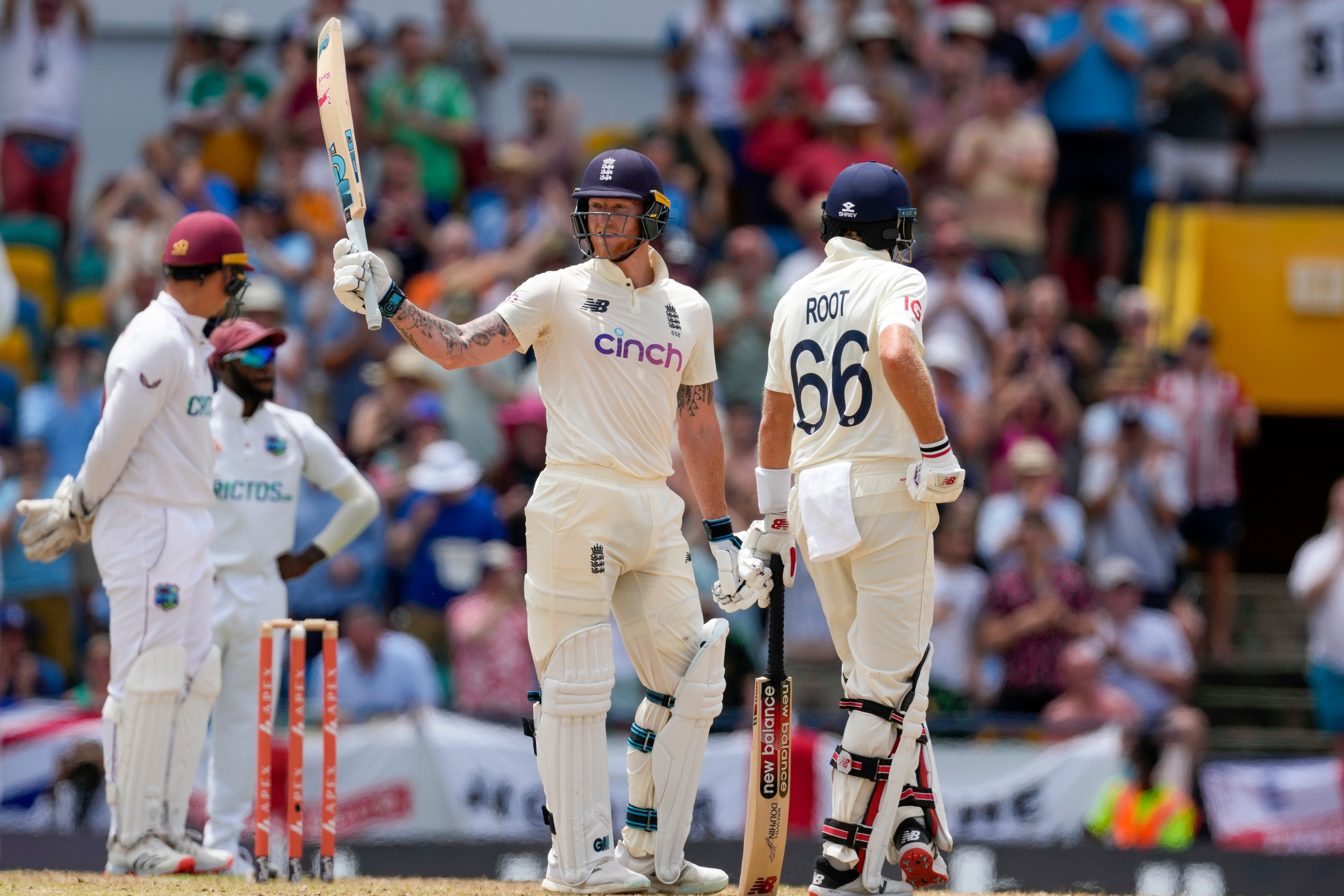 Ben Stokes has played his part with bat and ball in the West Indies (Ricardo Mazalan/AP)