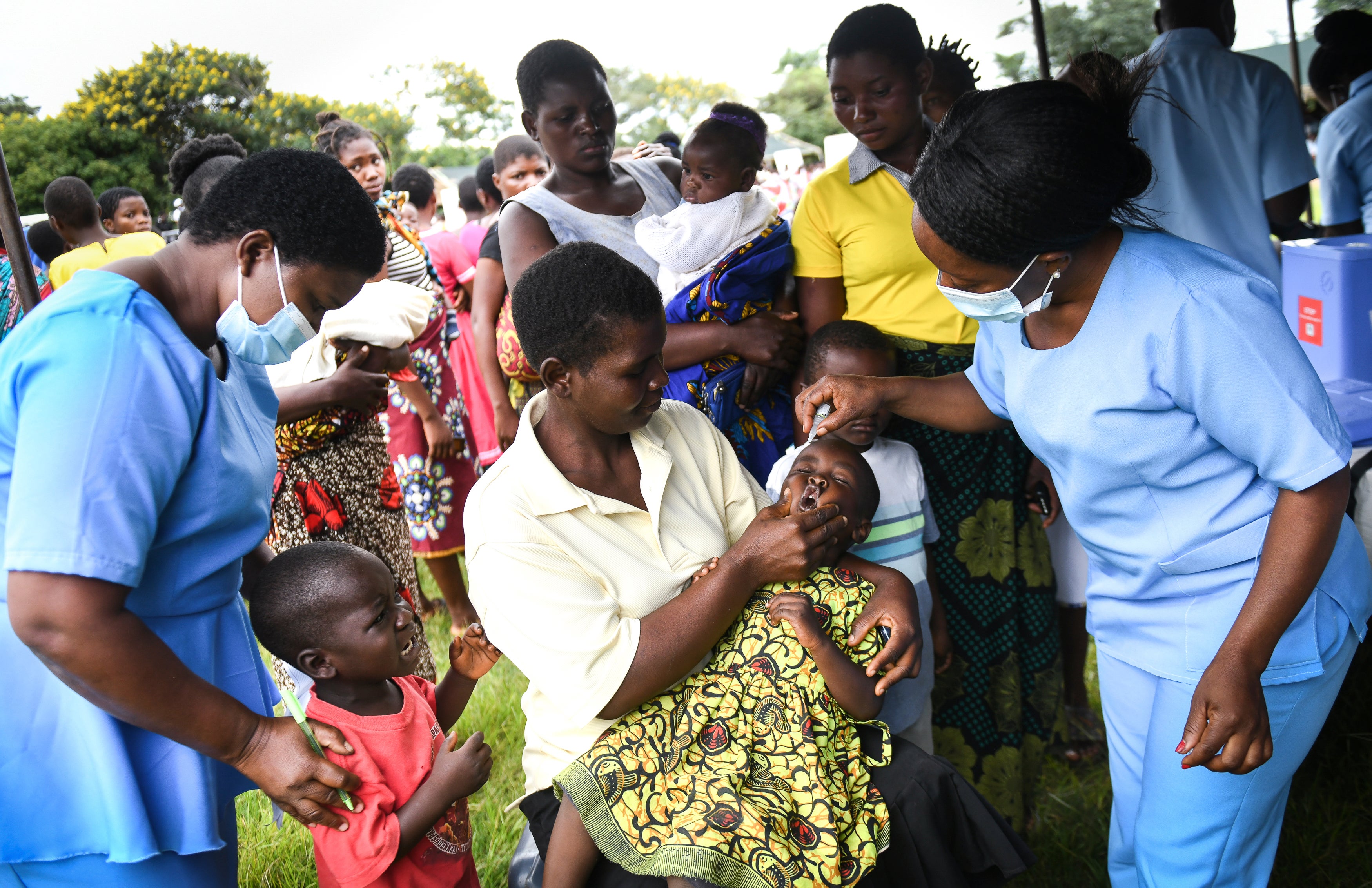 Malawi Polio Vaccination Drive