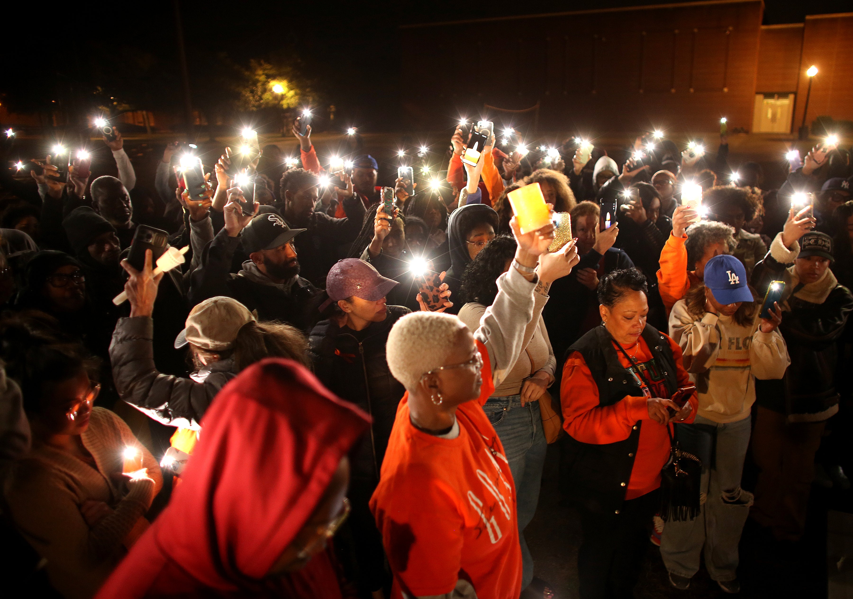Shopping Center Shooting Vigil