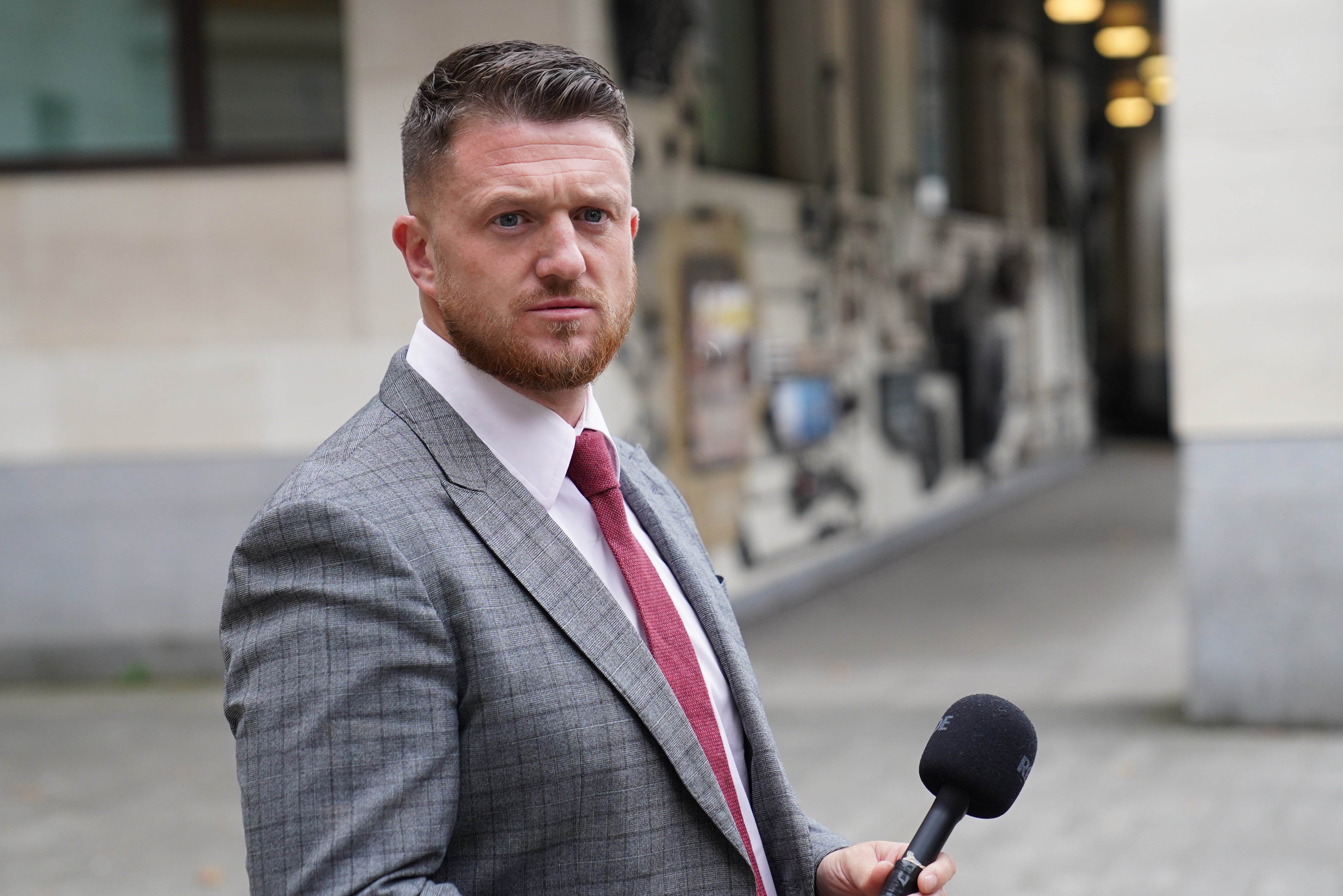 Tommy Robinson (PA)