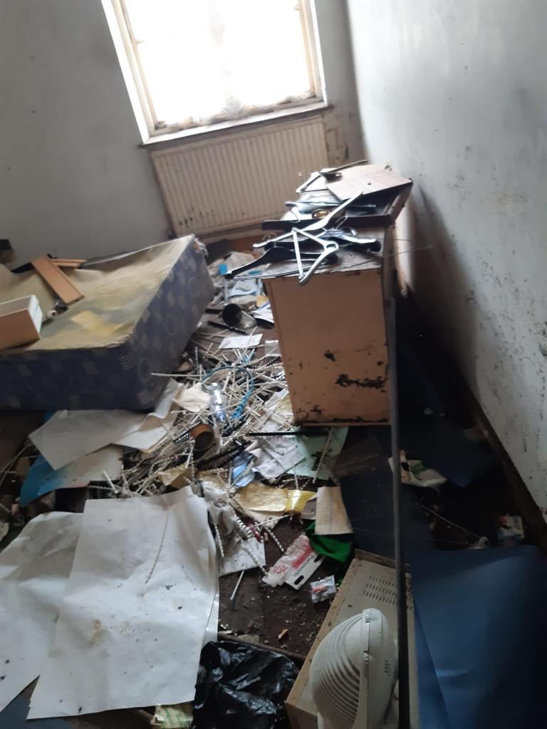 Inside the pub where squatters had been living