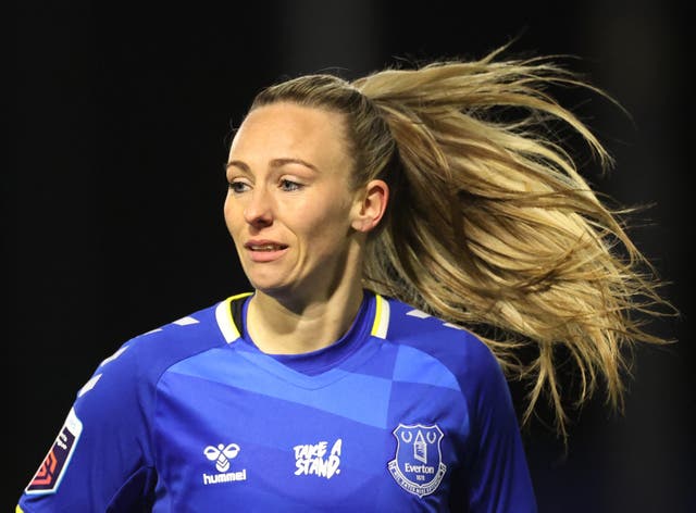 <p>Toni Duggan in action against Chelsea this month</p>