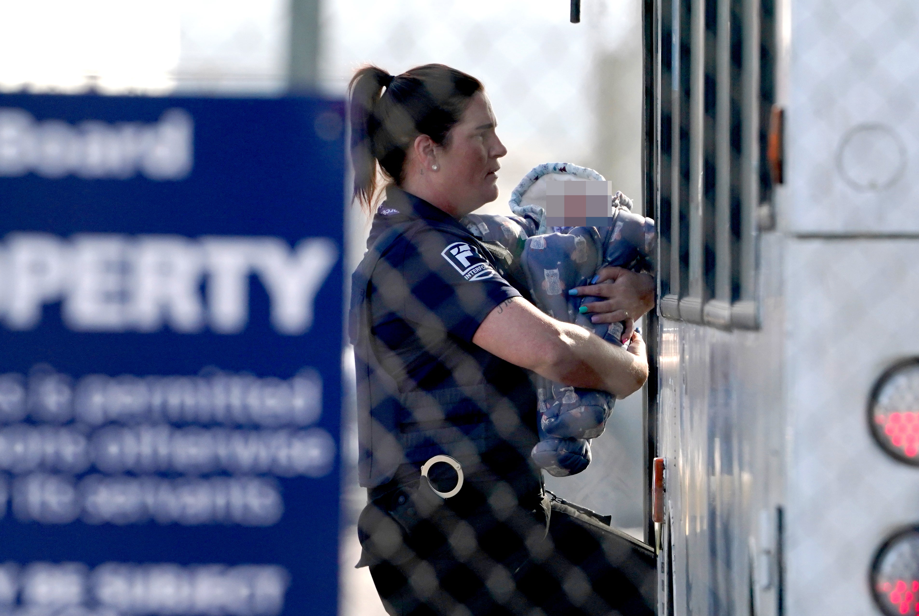 Babies were among those brought ashore in Dover