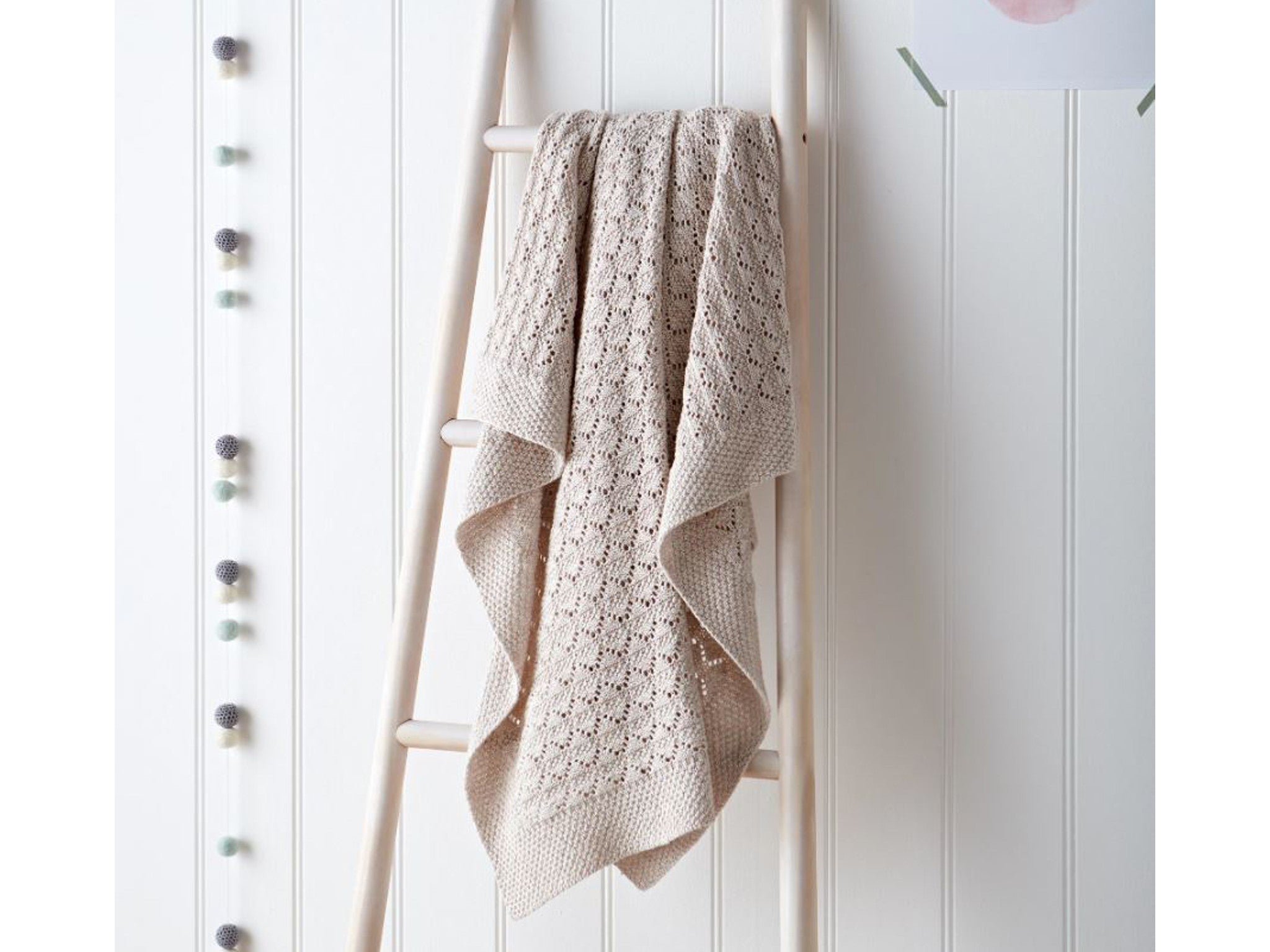 The White Company natural heirloom baby blanket indybest